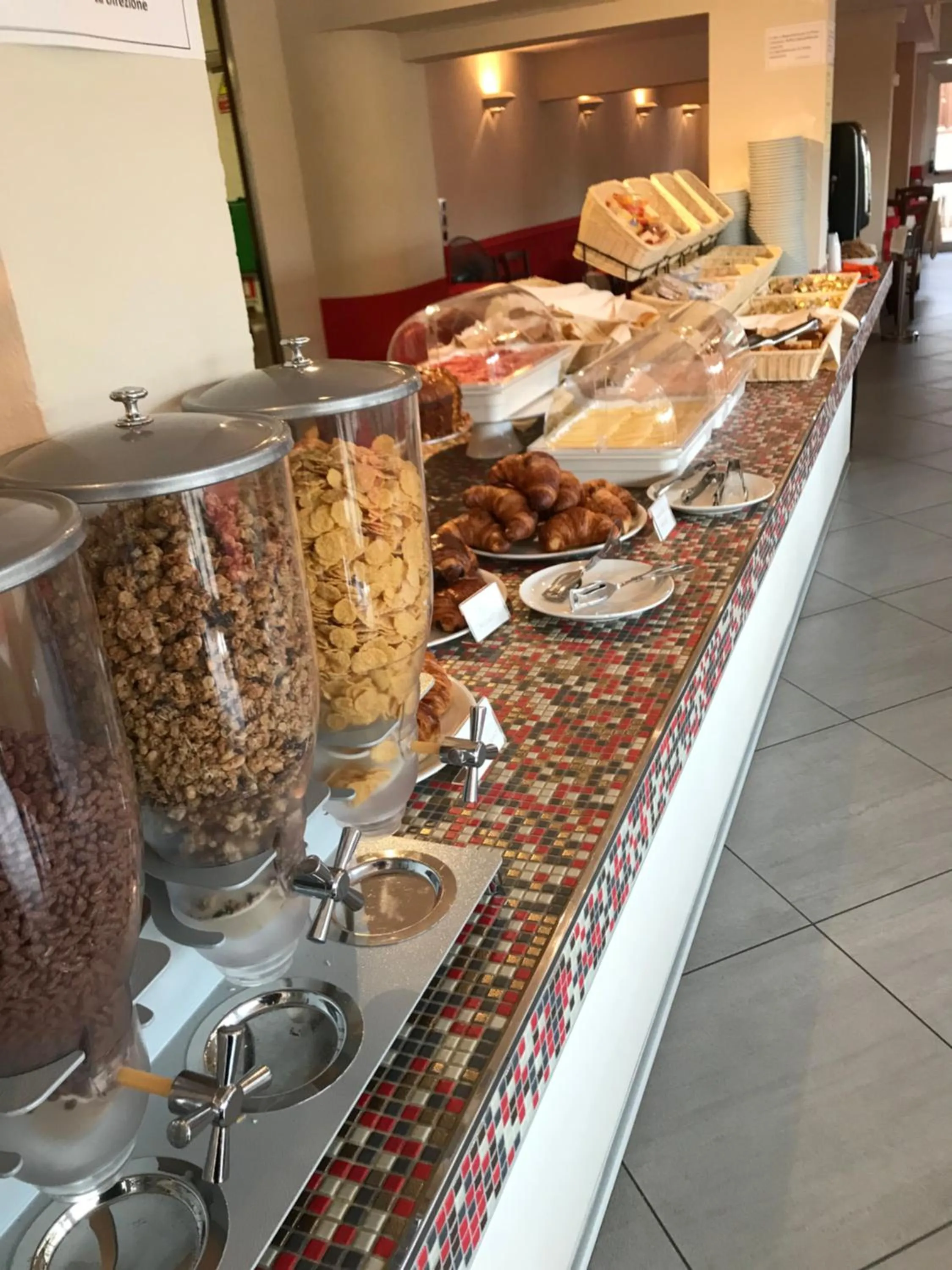 Breakfast in PFA Hotel La Darsena - Follonica