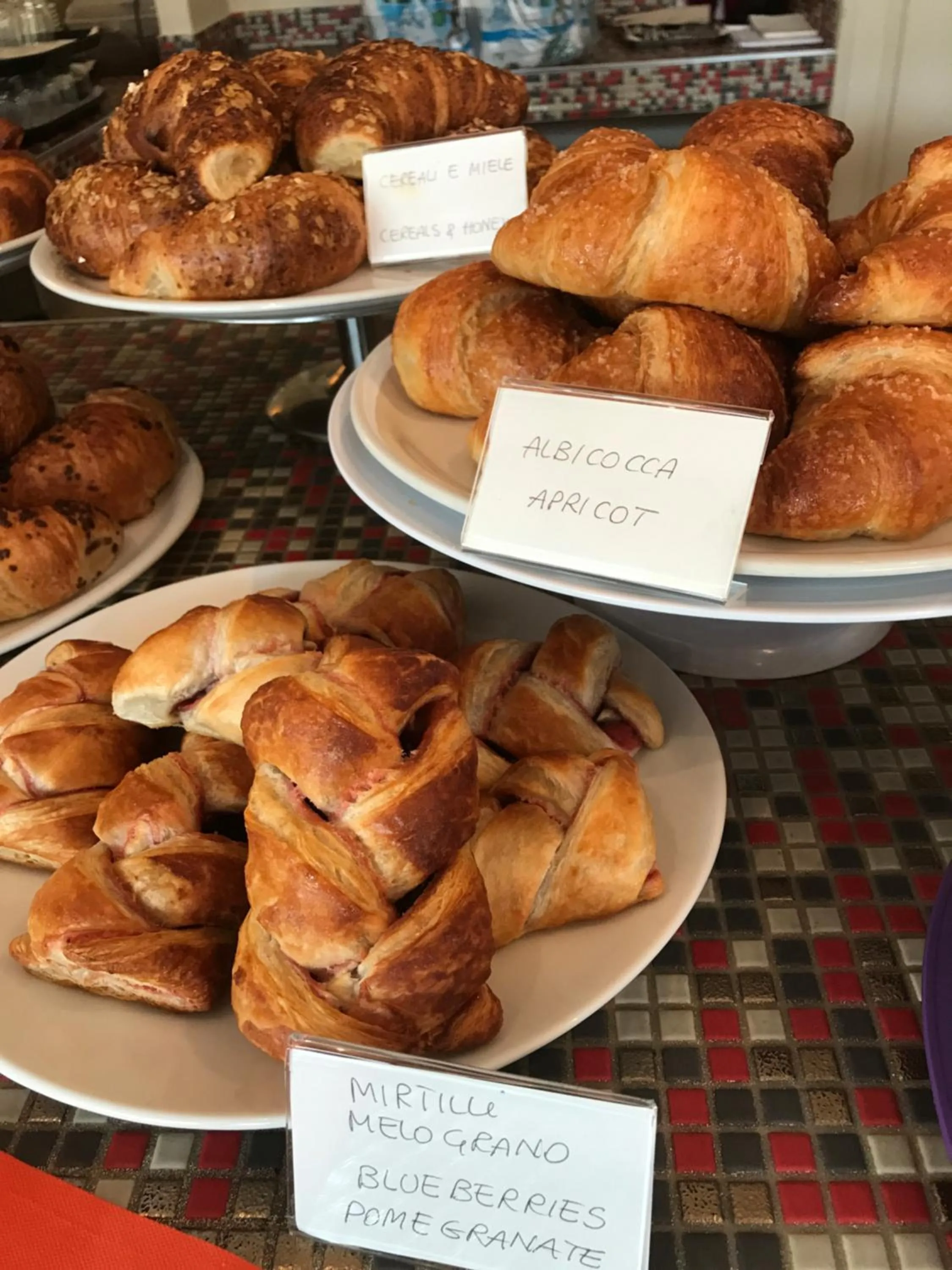Continental breakfast in PFA Hotel La Darsena - Follonica