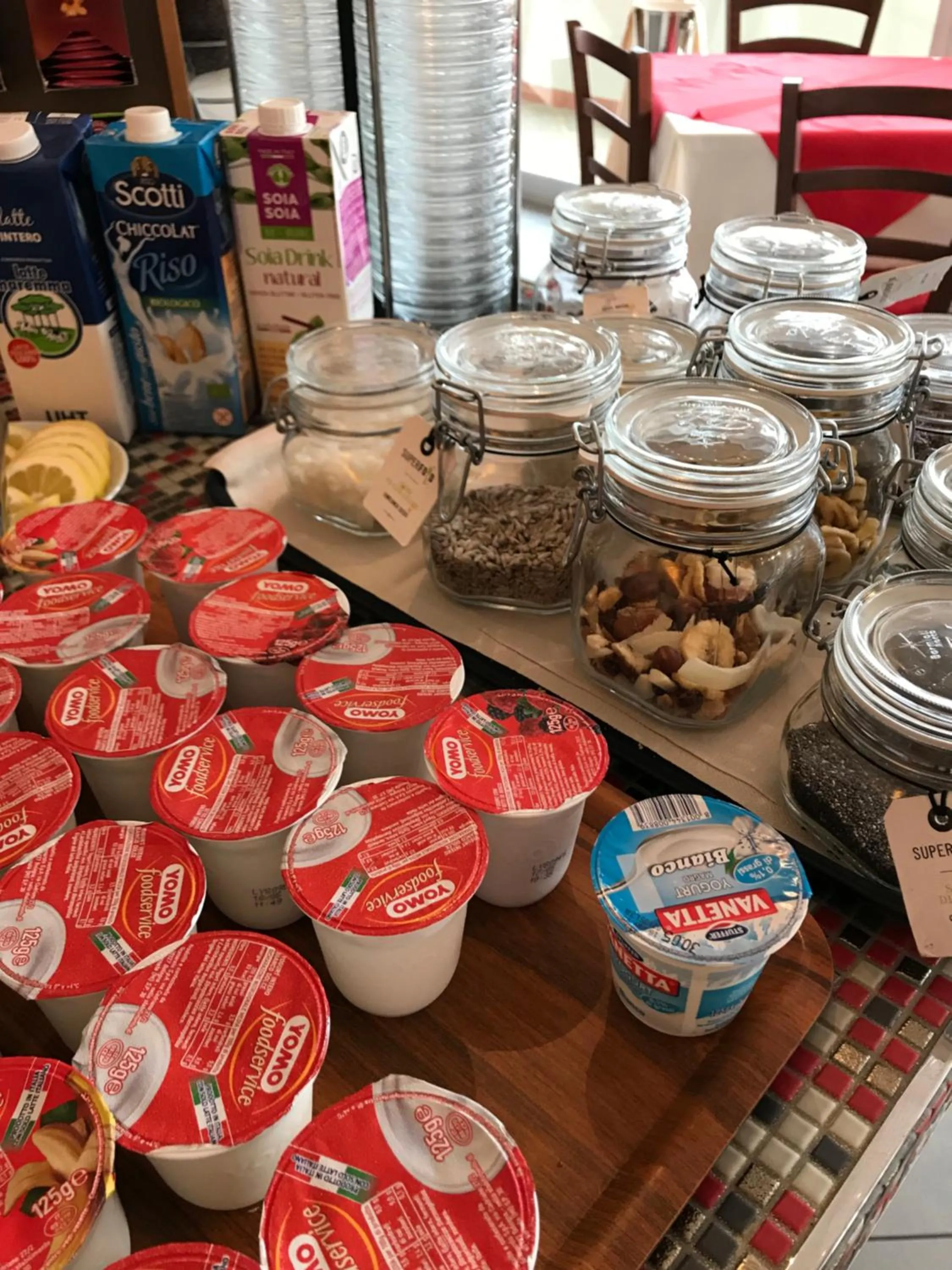 Buffet breakfast in PFA Hotel La Darsena - Follonica