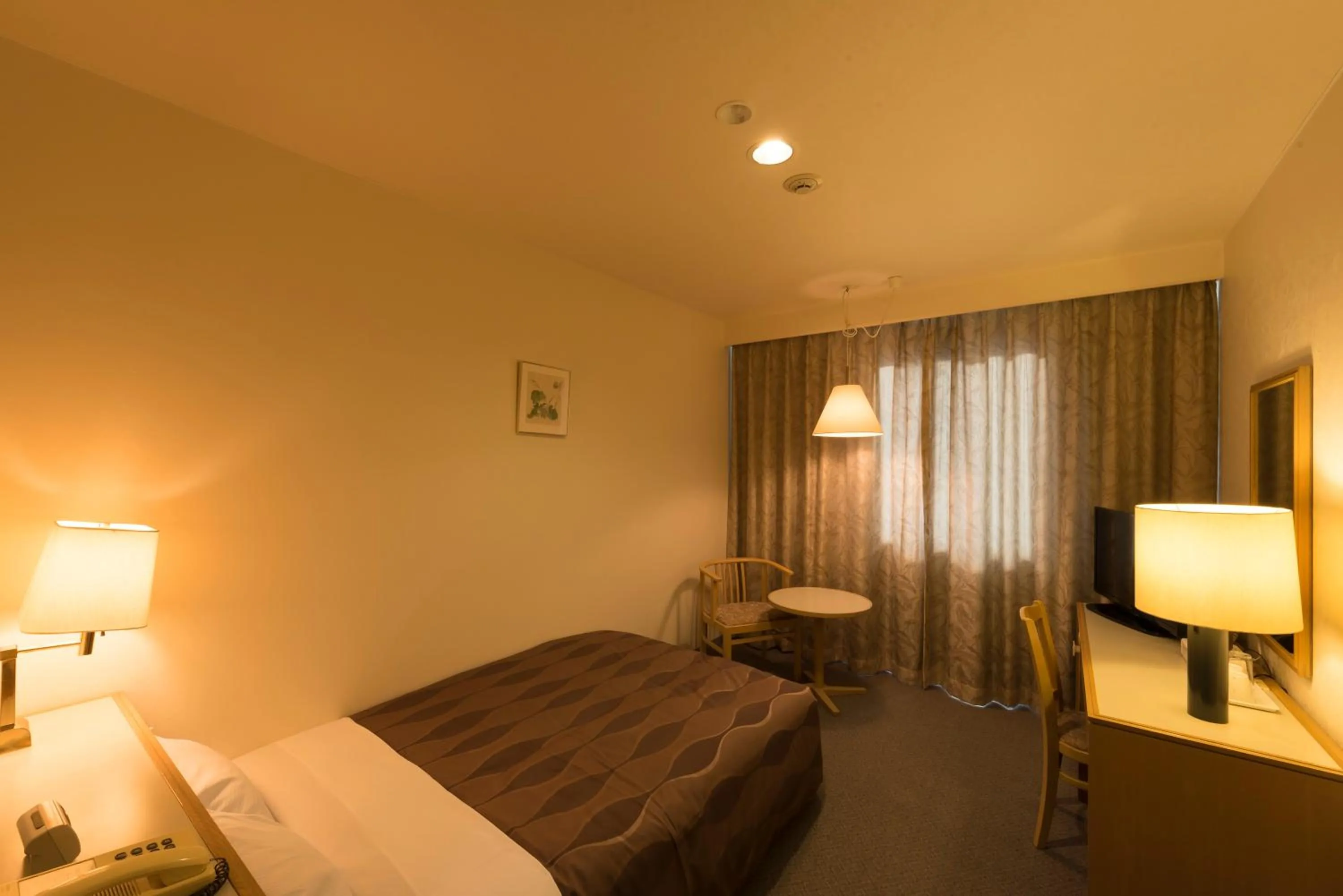 Bedroom, Bed in Sky Hotel Namerikawa