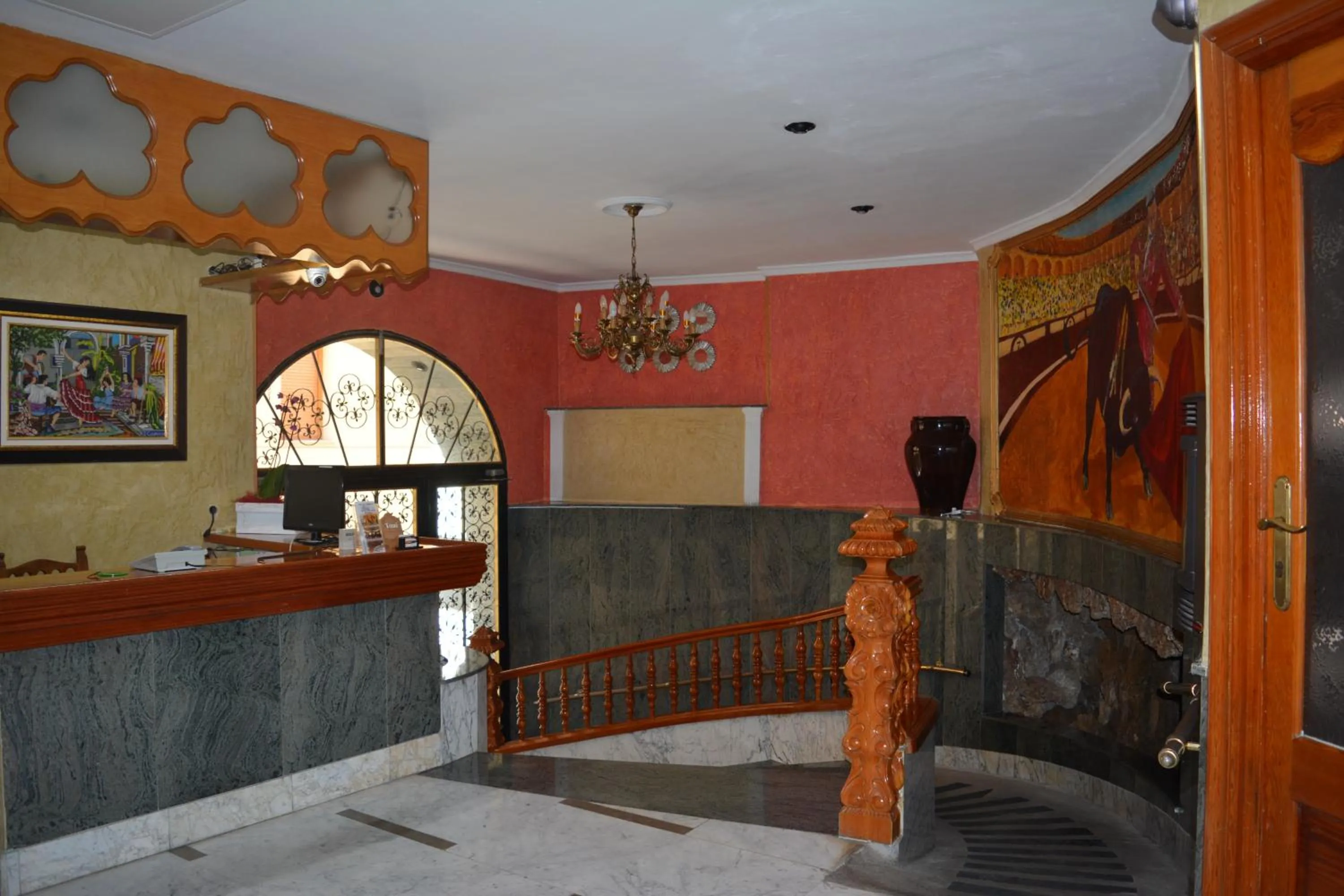 Lobby or reception in Hostal Manolete