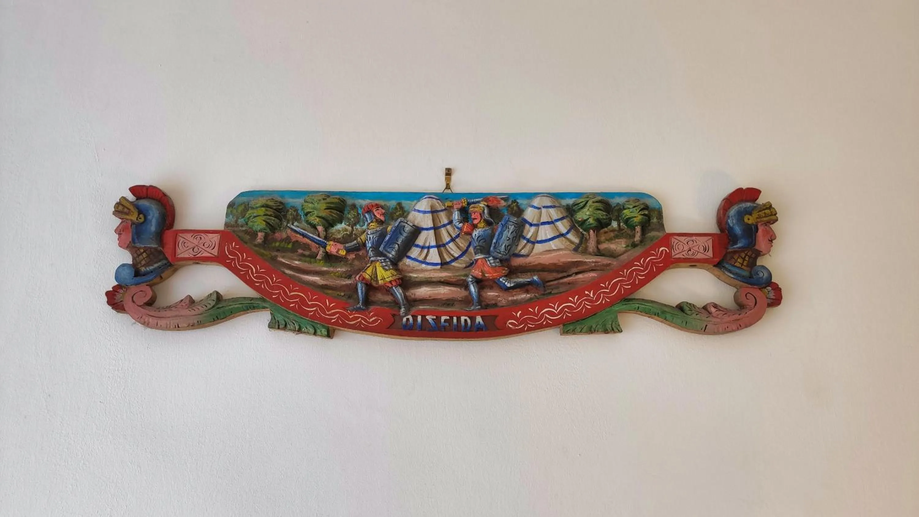 Decorative detail in Hippocampus B&B