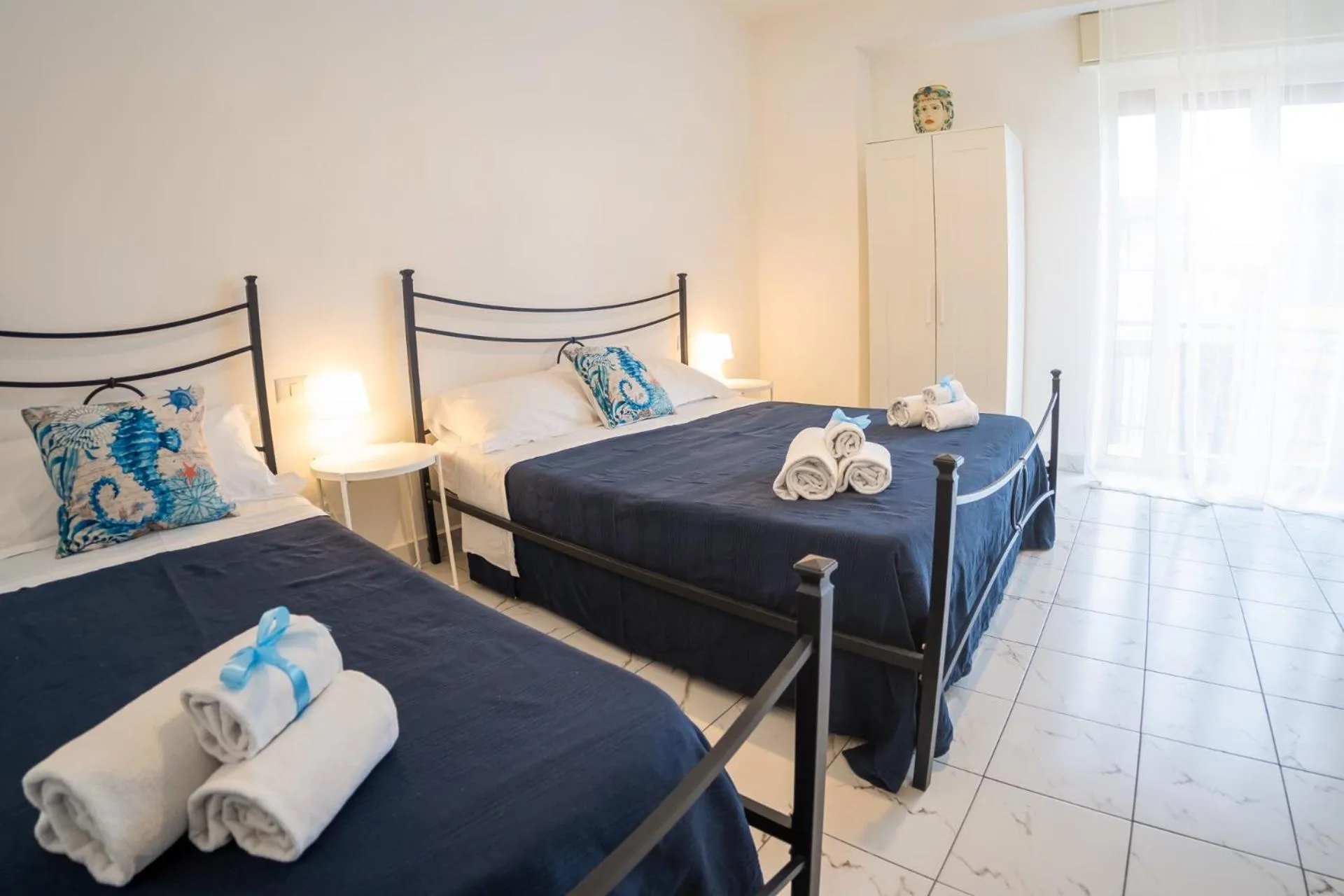 Bedroom in Hippocampus B&B