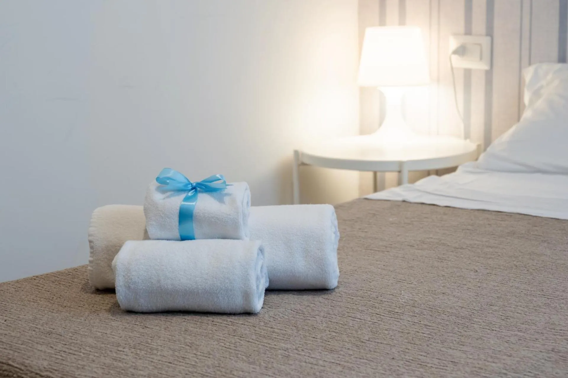 towels in Hippocampus B&B