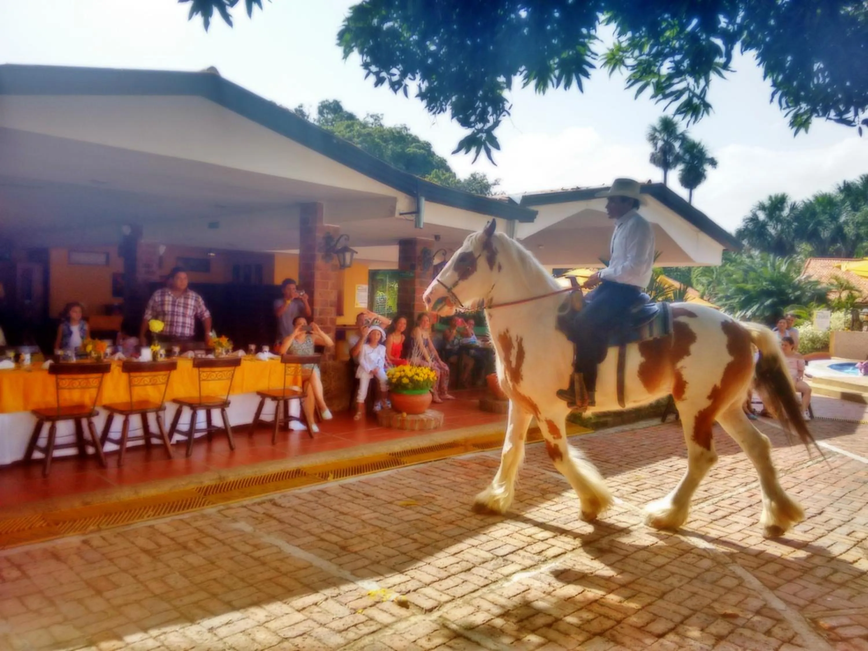 Restaurant/places to eat in Hotel Campestre La Potra