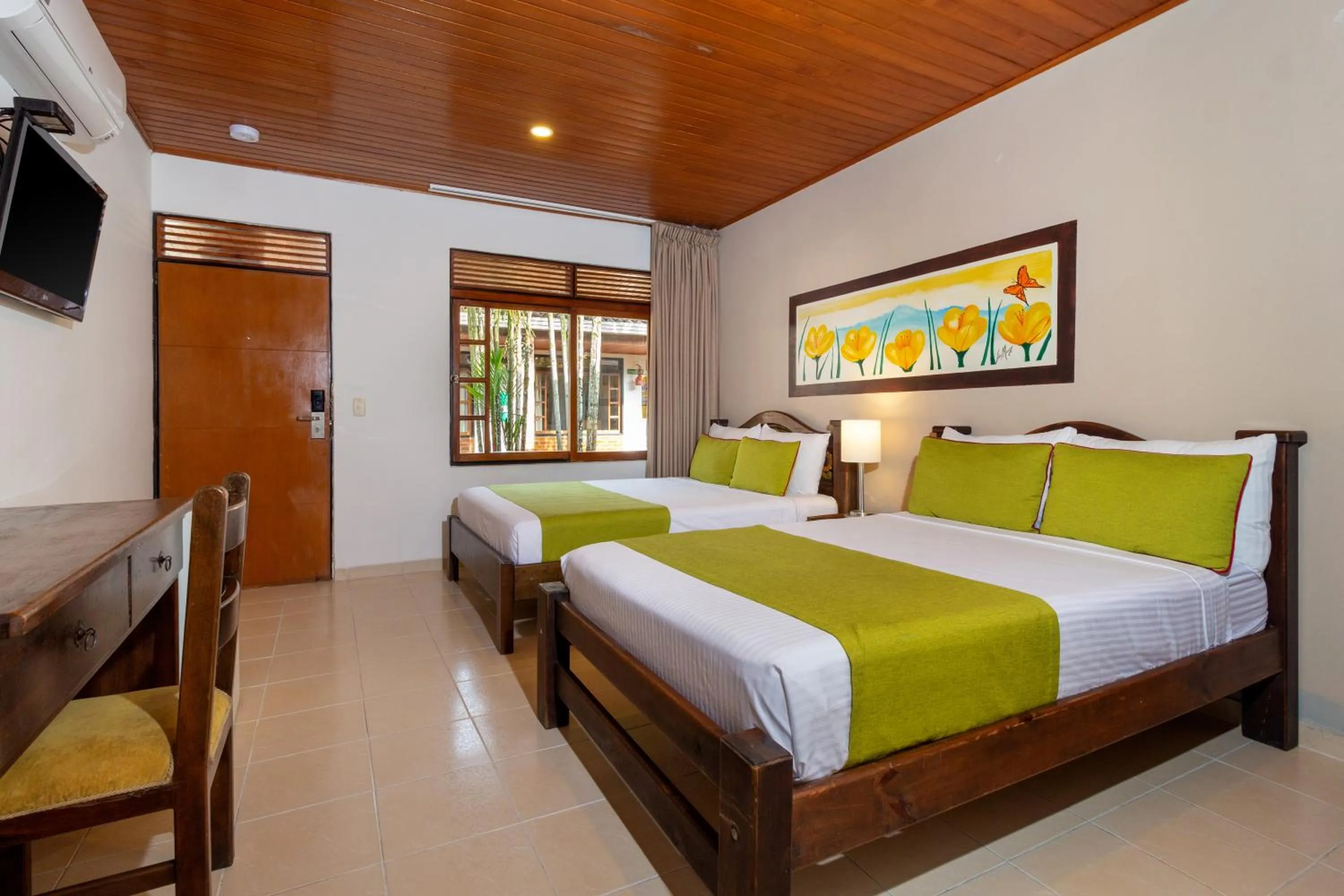 Bed in Hotel Campestre La Potra