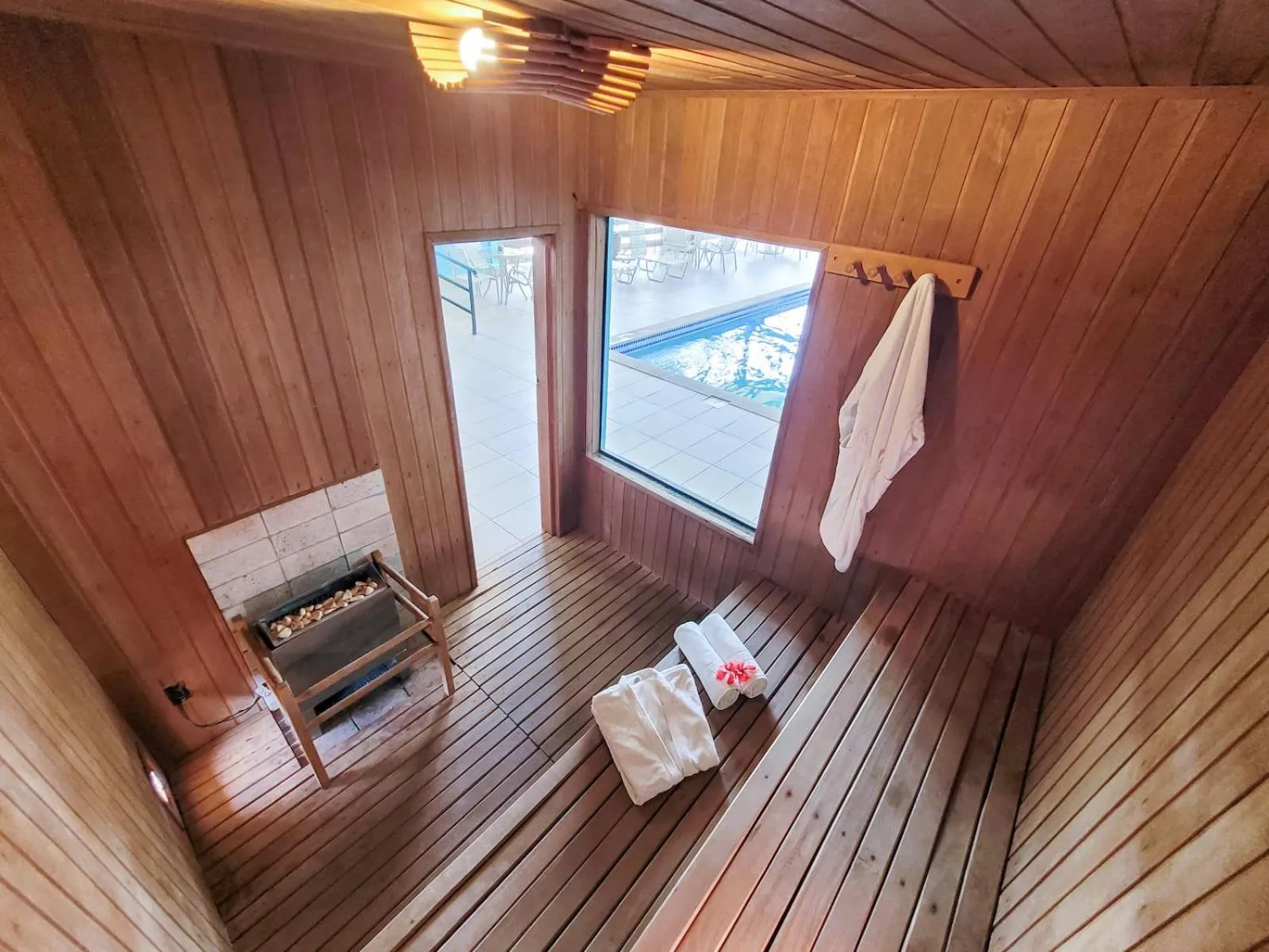 Sauna in Hotel Pousada Águas de Bonito