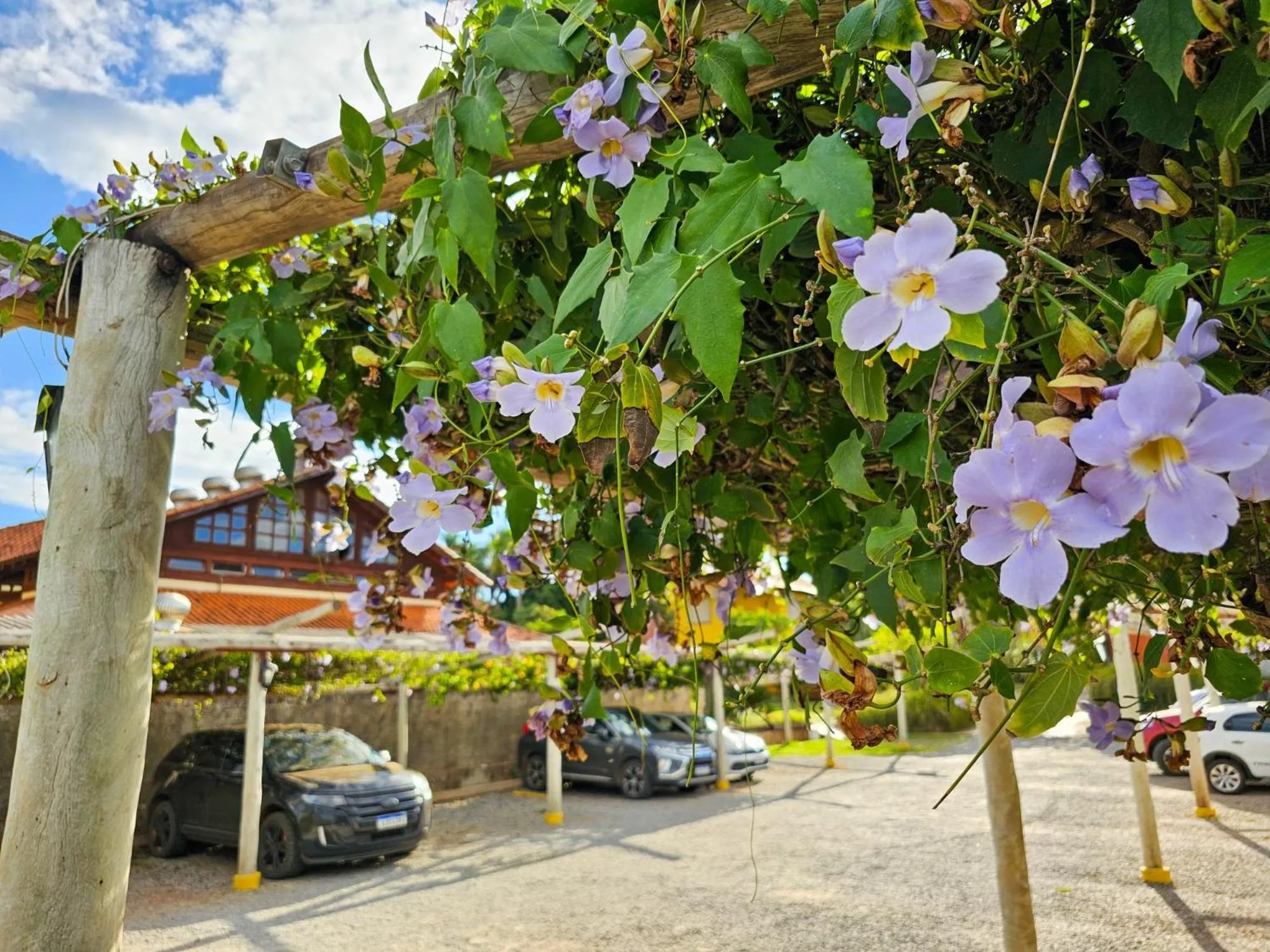 Parking in Hotel Pousada Águas de Bonito
