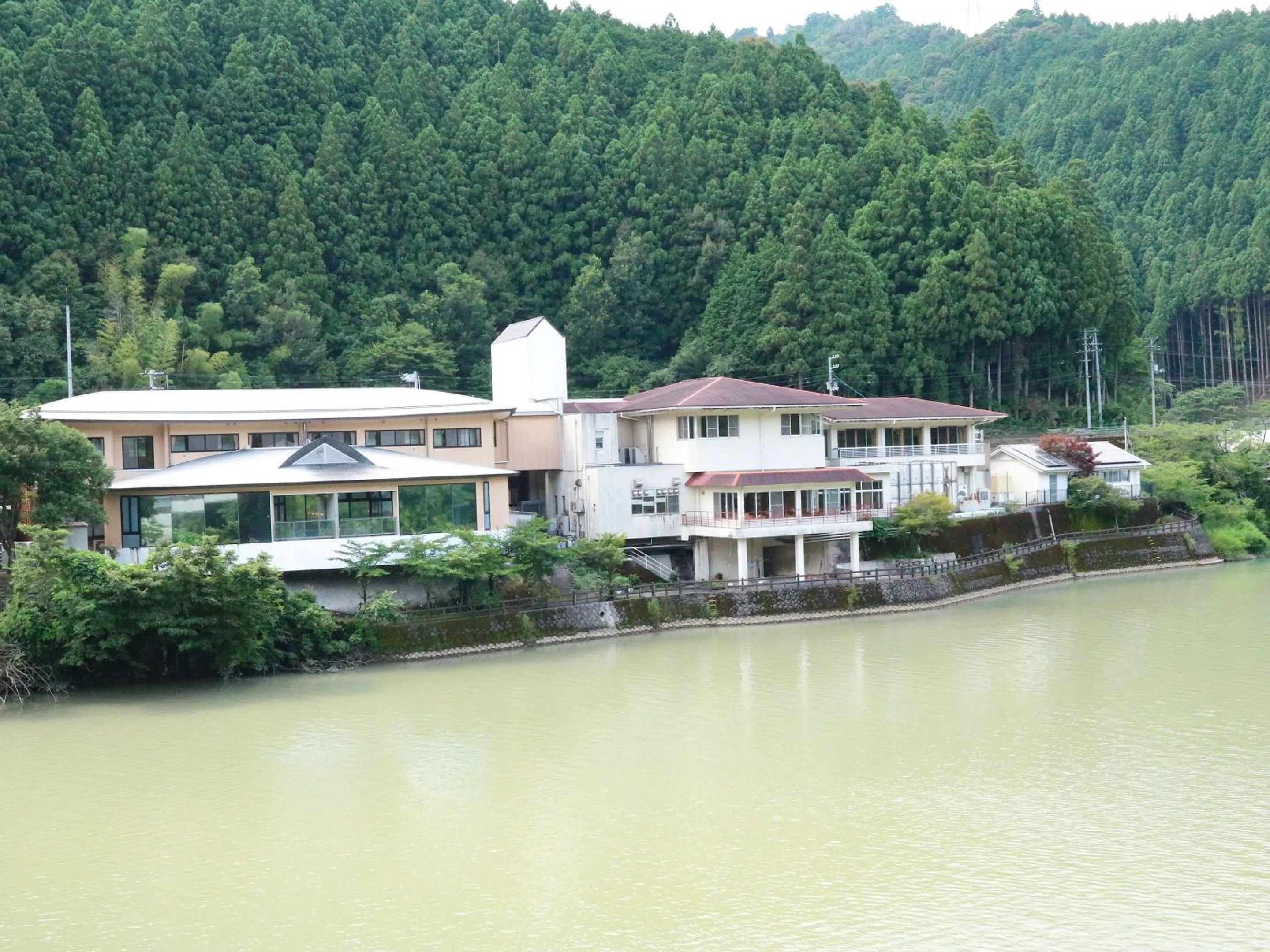 Property building in momijigawa onsen
