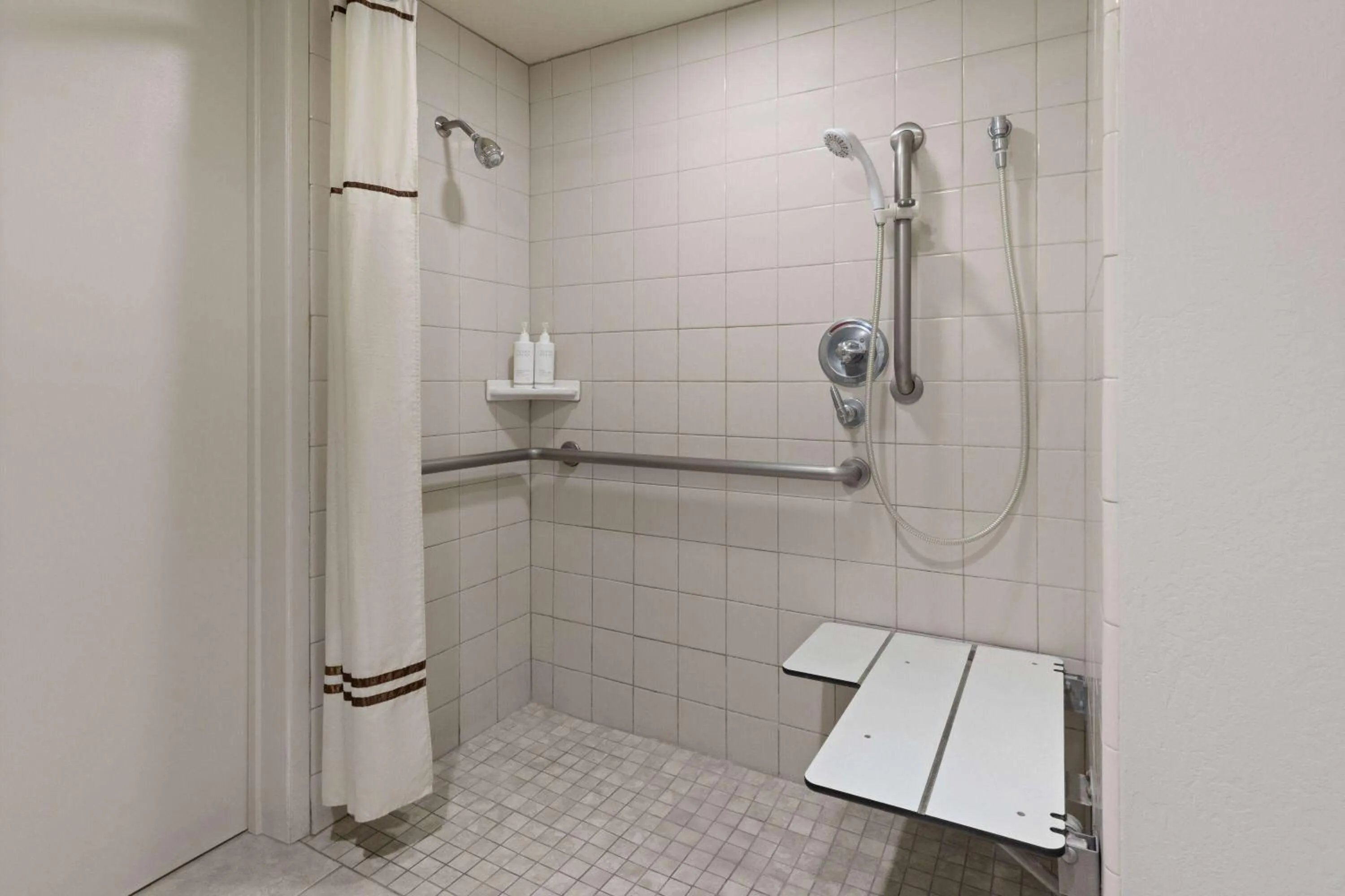 Shower in Travelodge by Wyndham Monterey Bay