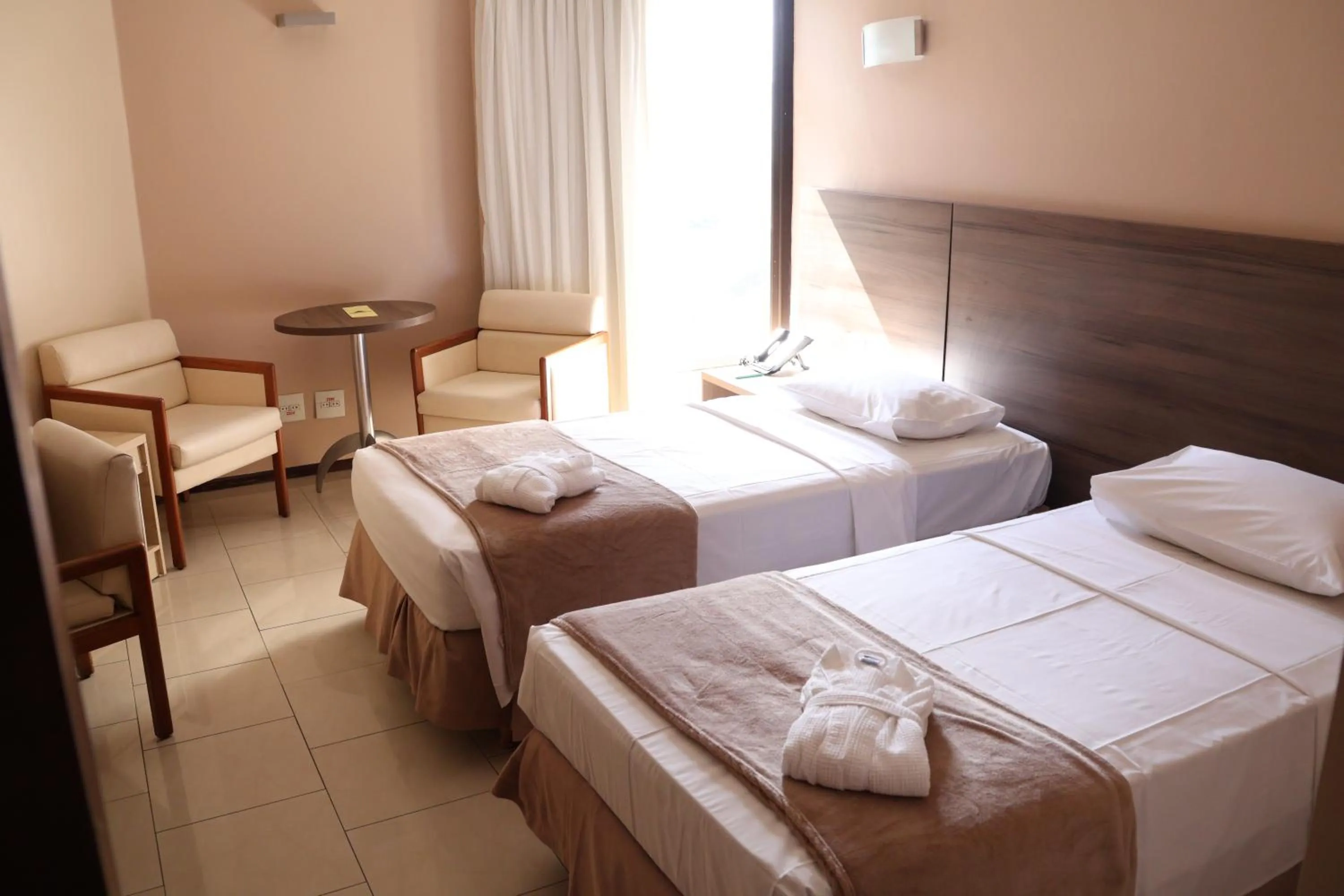 Bed in Hotel Princesa Louçã