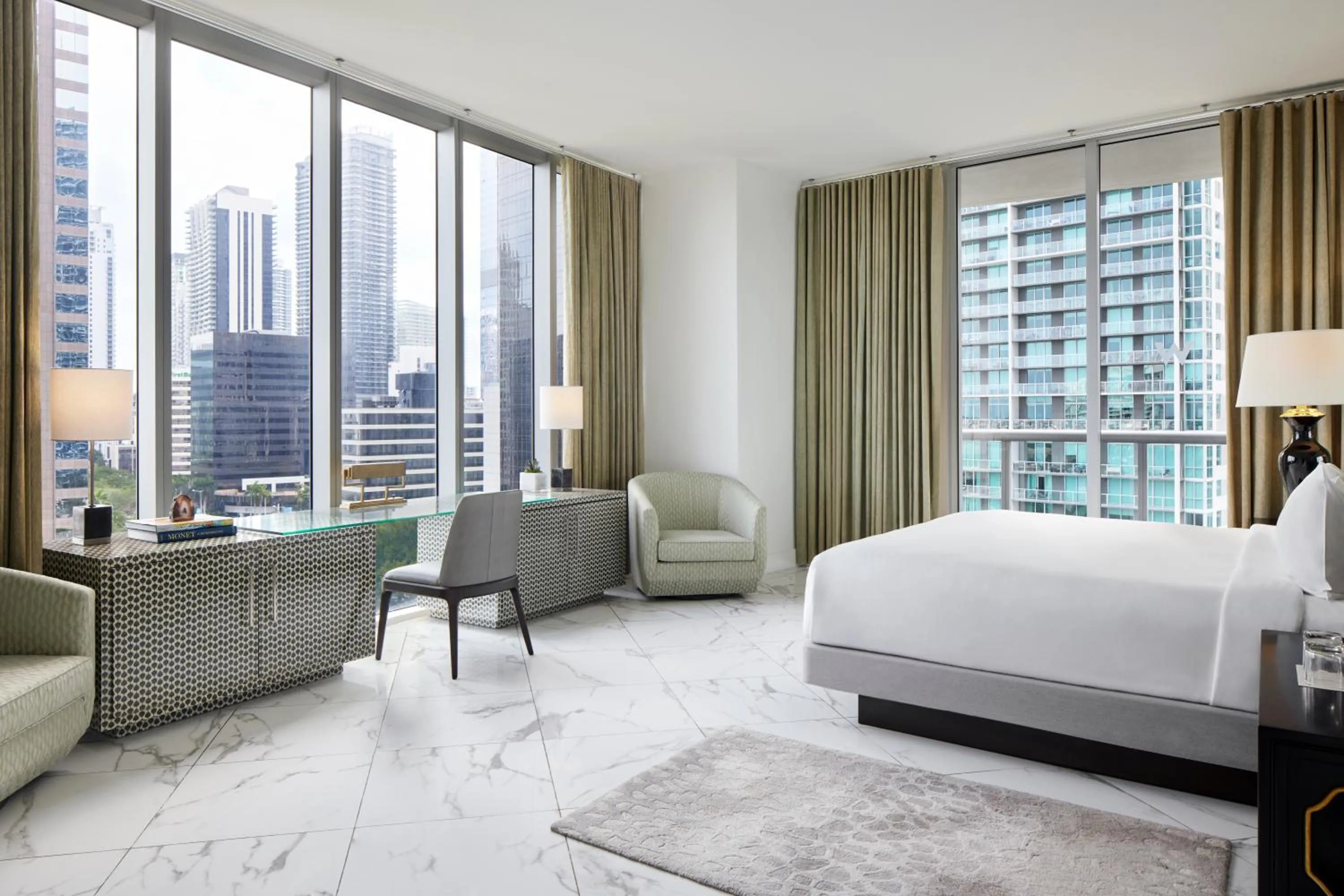 Bedroom, Bed in W Miami