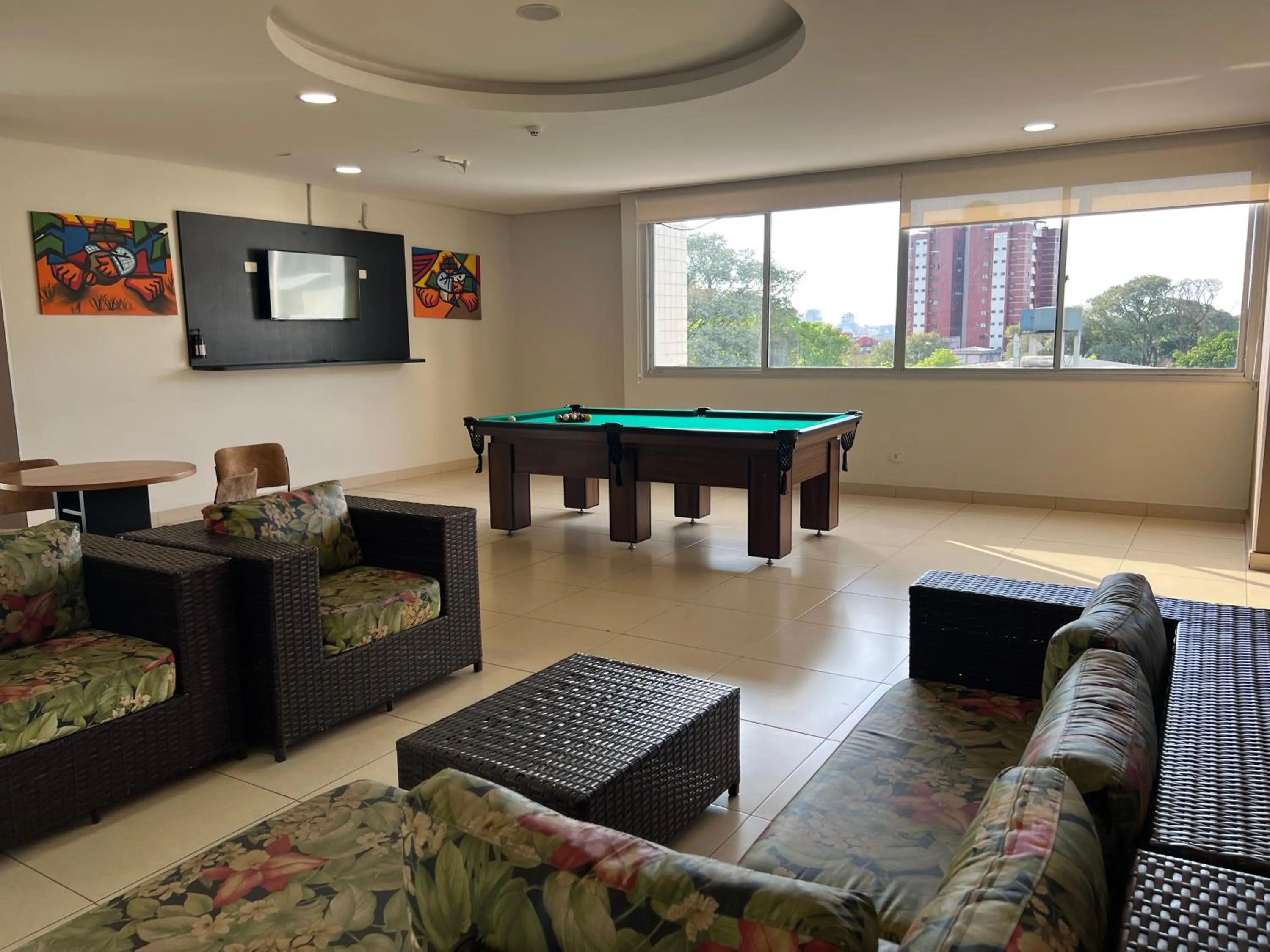 Game Room in Wyndham Golden Foz Suítes