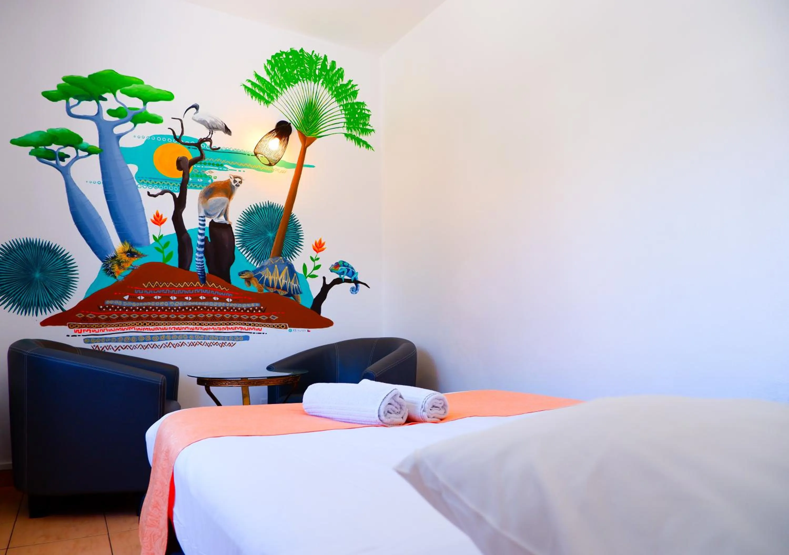 Bed in Hôtel Du Cirque