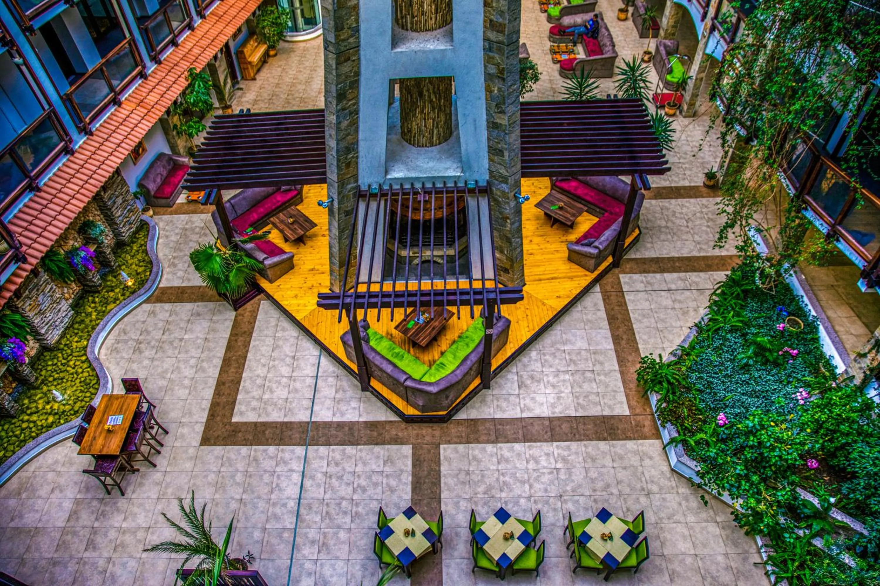 Patio in MPM Hotel Guinness