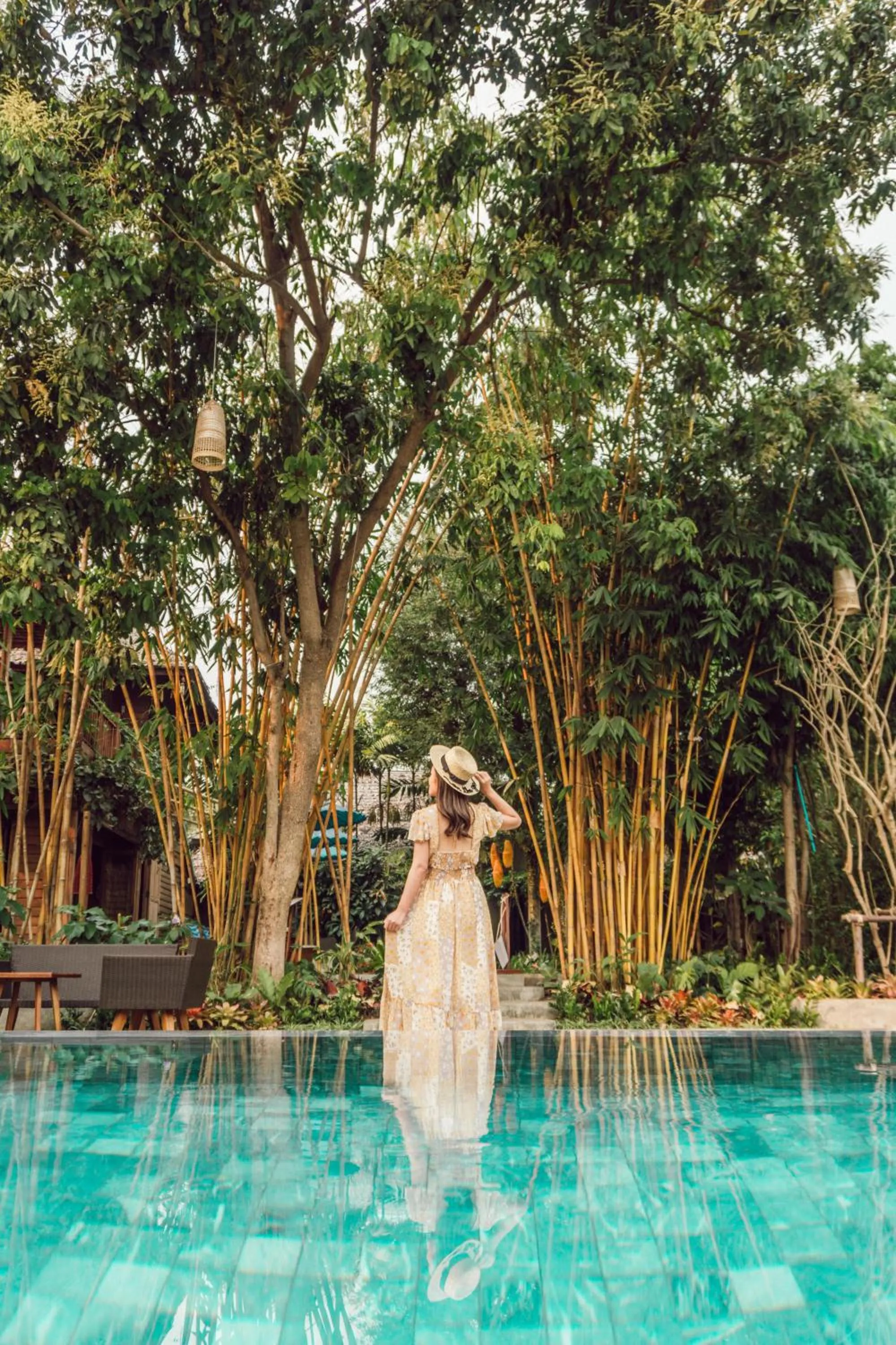 Swimming pool in Pai Village Boutique Resort