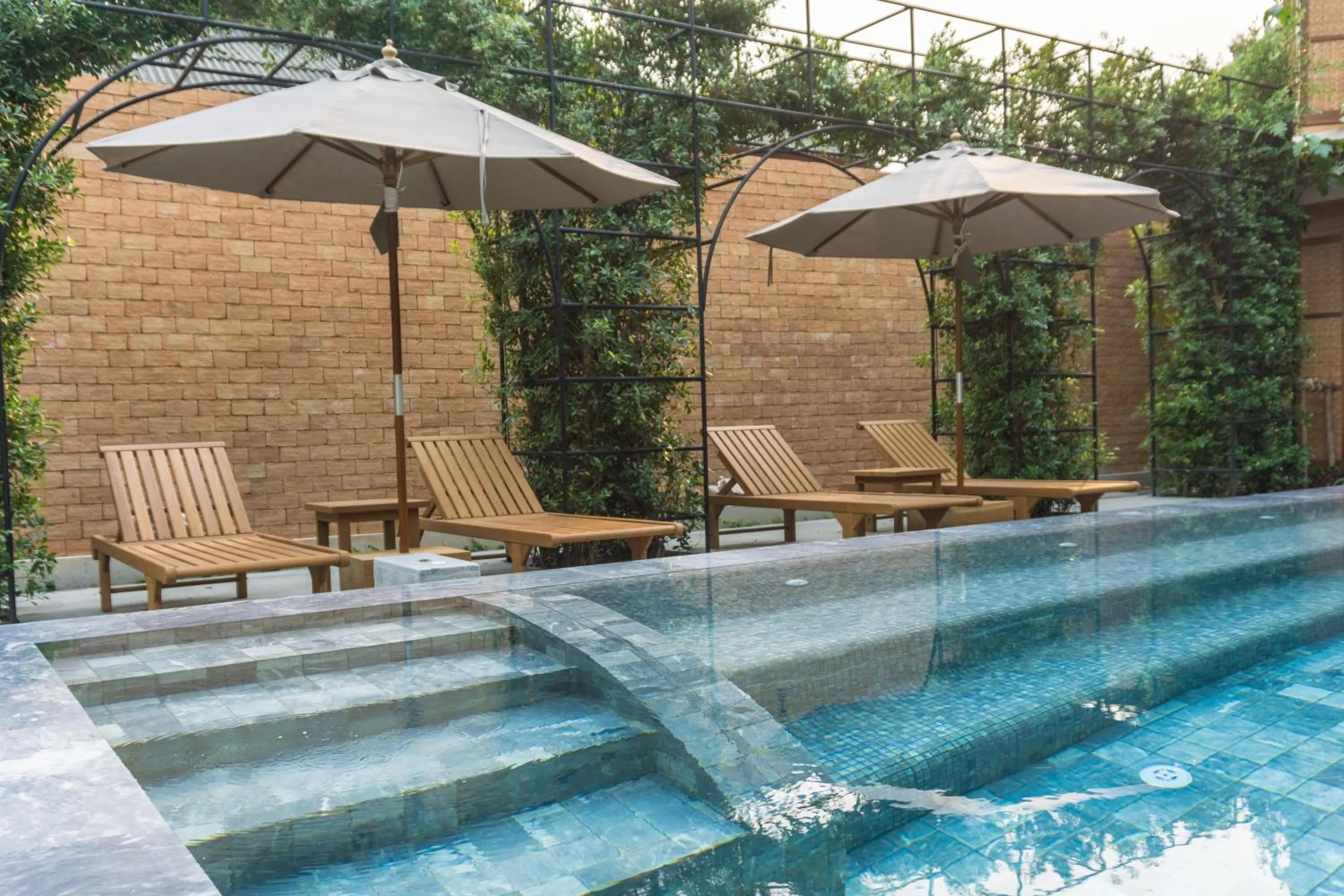 Swimming pool in Pai Village Boutique Resort