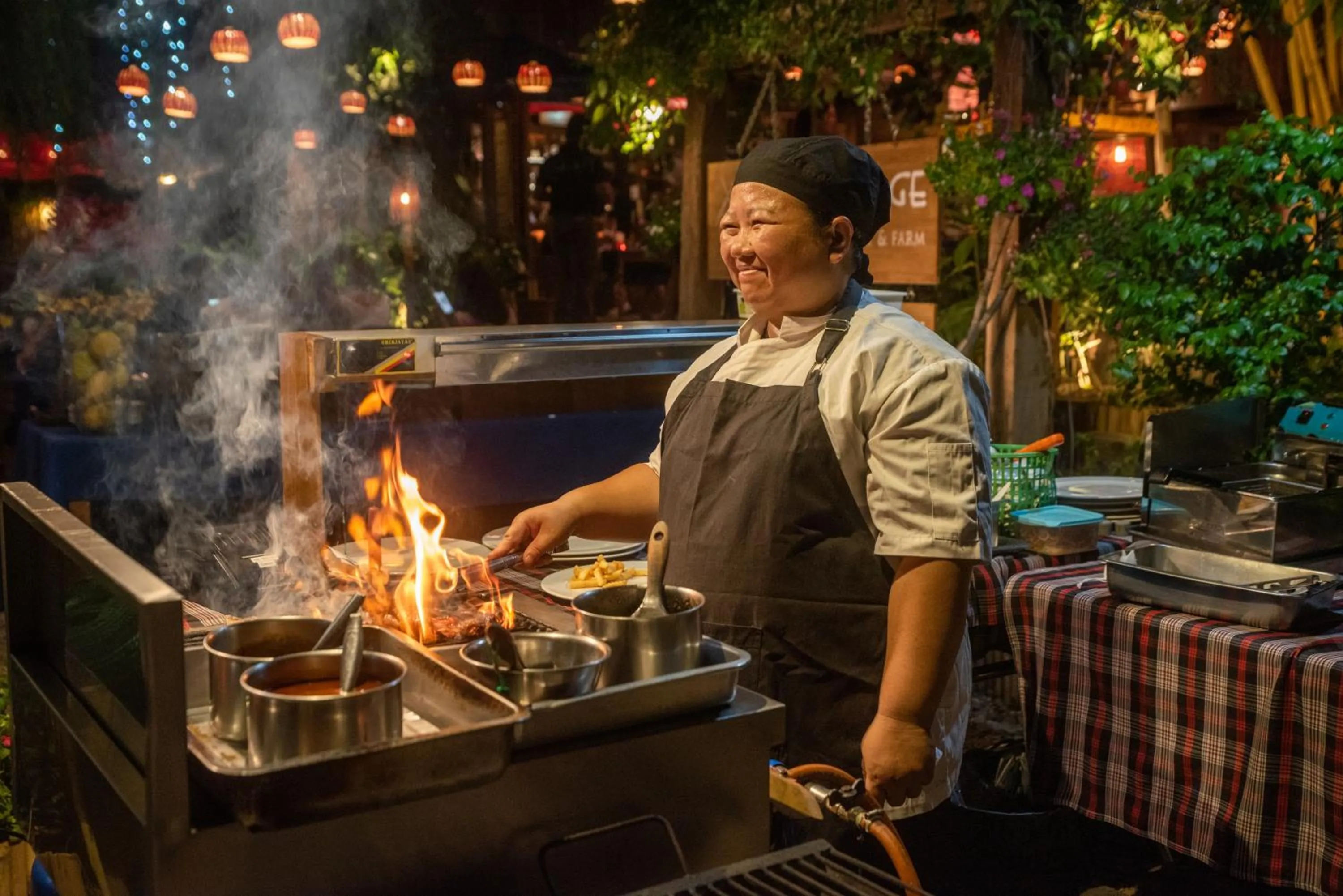 Restaurant/places to eat in Pai Village Boutique Resort