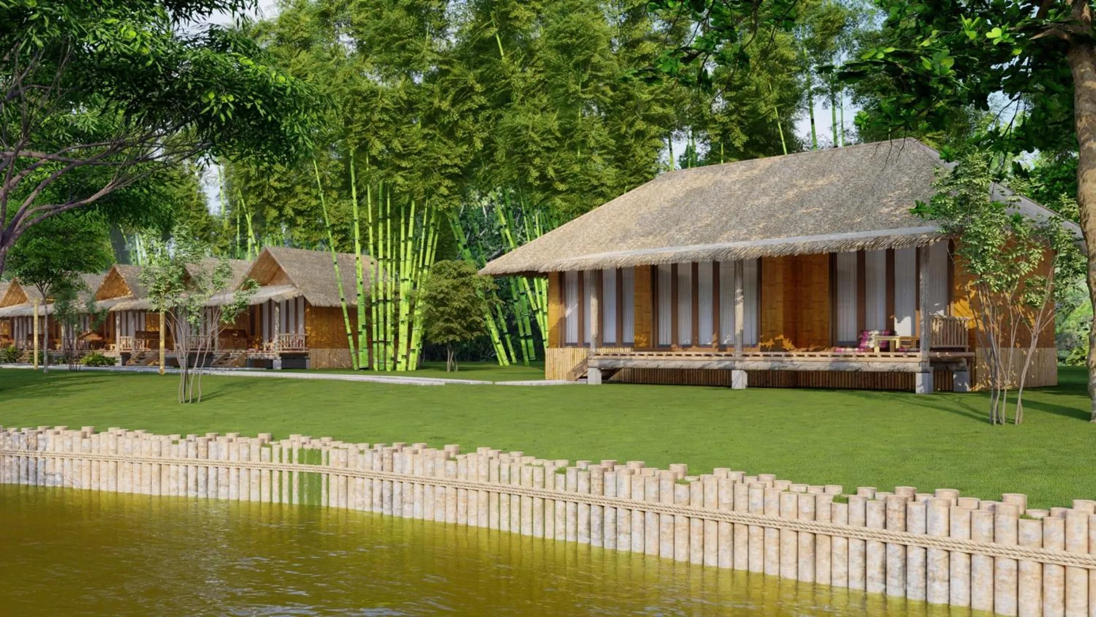 2 Bedroom Riverfront Reserve in Pai Village Boutique Resort