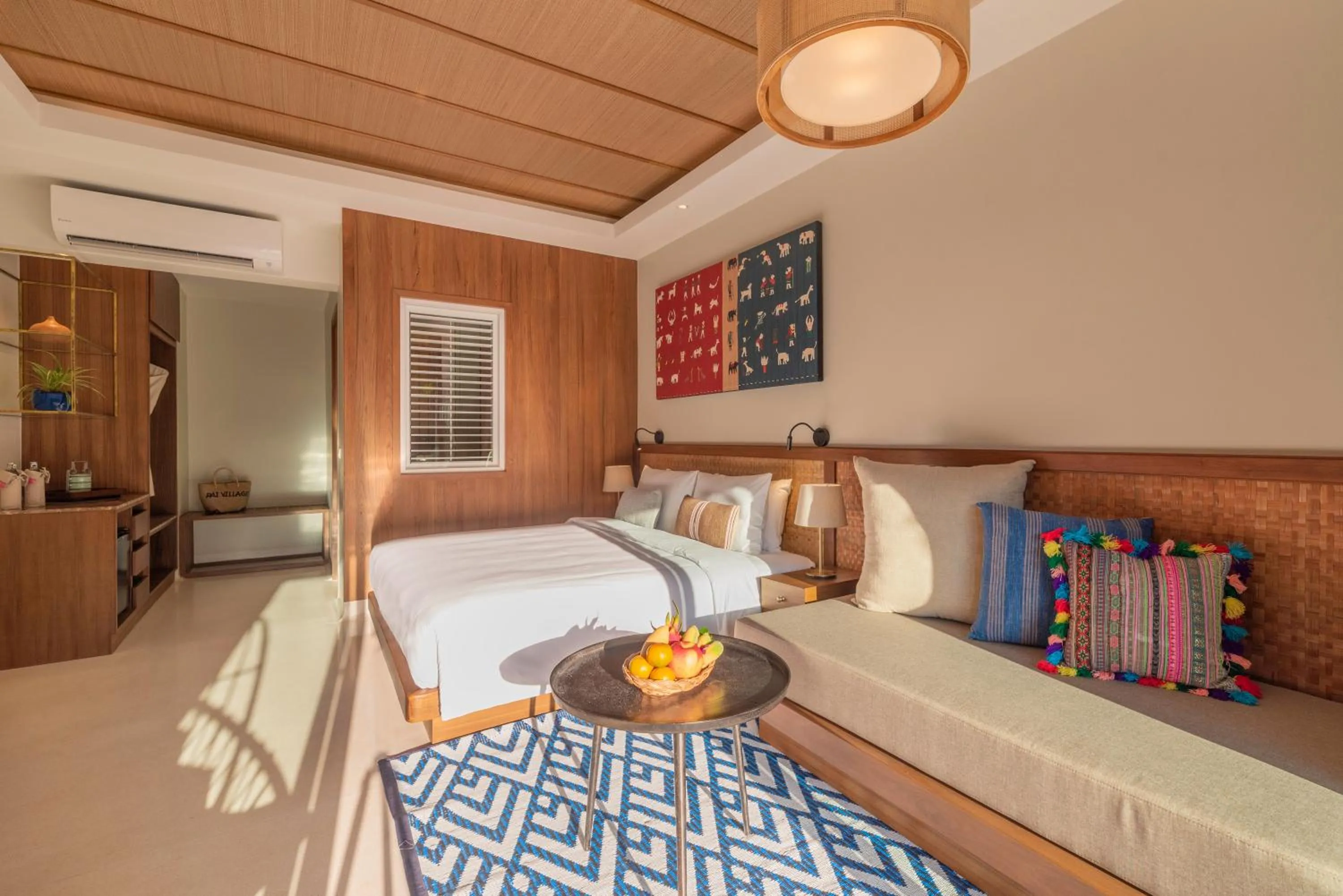 Bedroom, Bed in Pai Village Boutique Resort