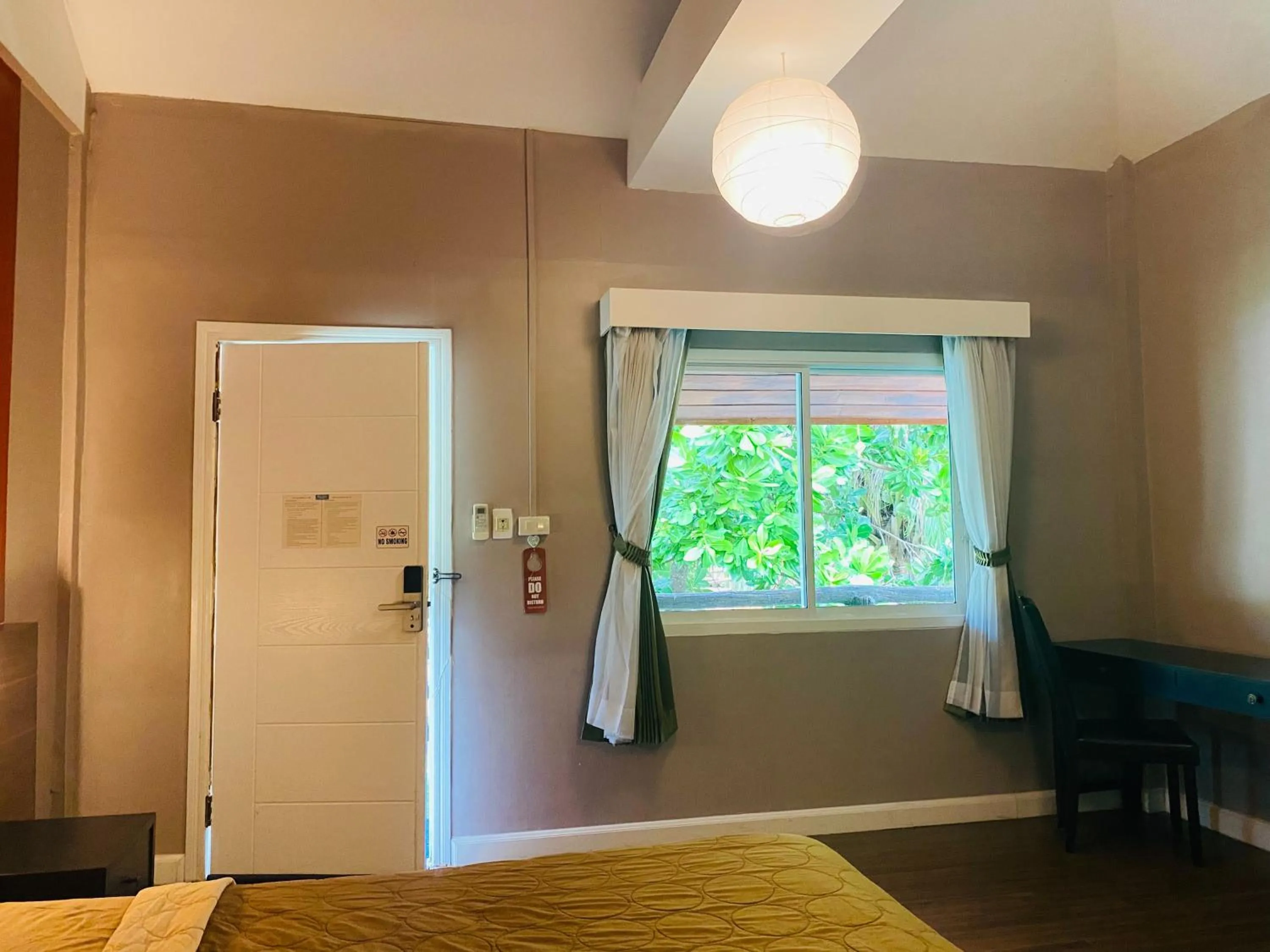 View (from property/room), Bed in Bella Vista Beach Resort Koh Lipe