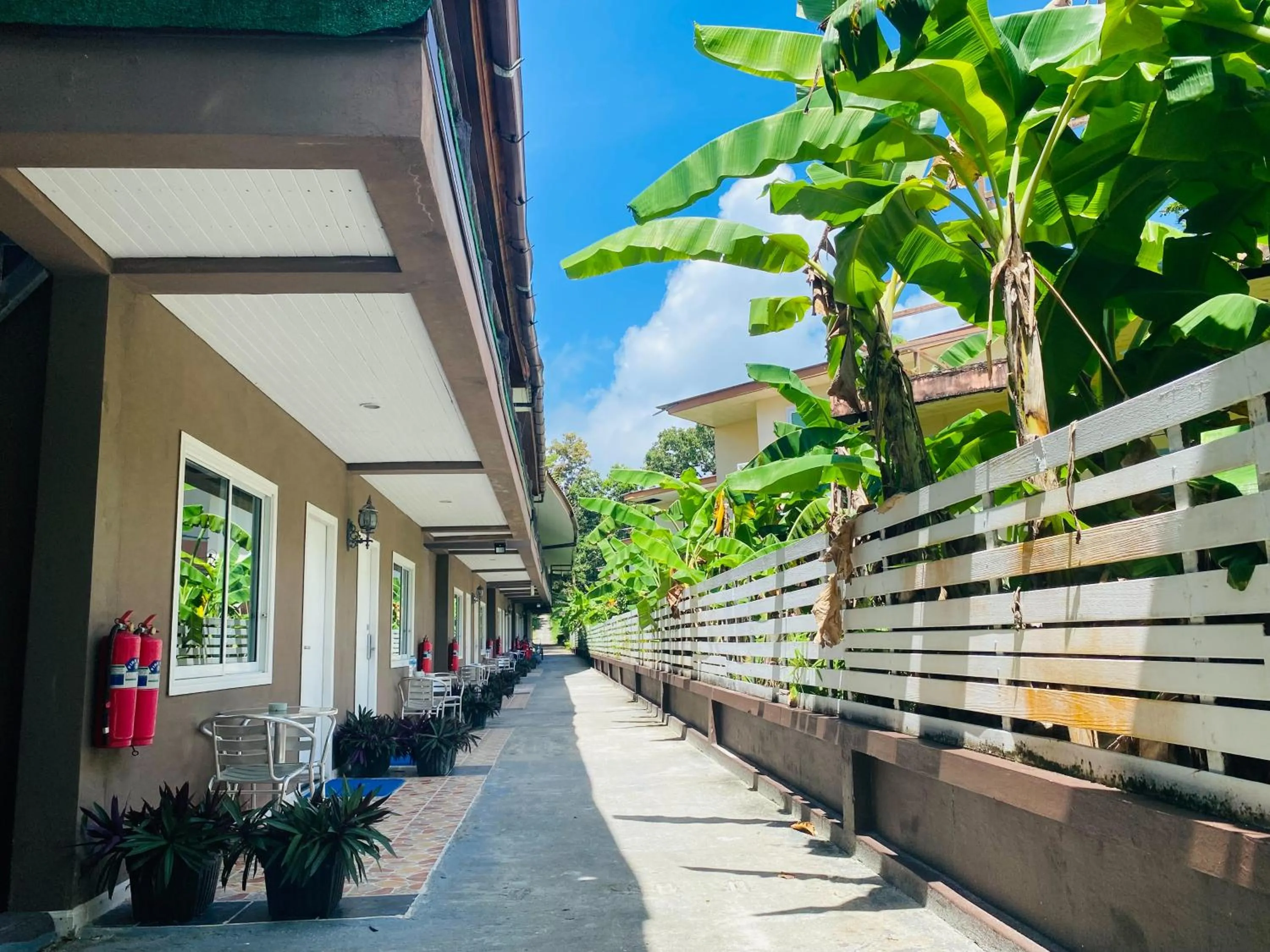 Balcony/Terrace in Bella Vista Beach Resort Koh Lipe