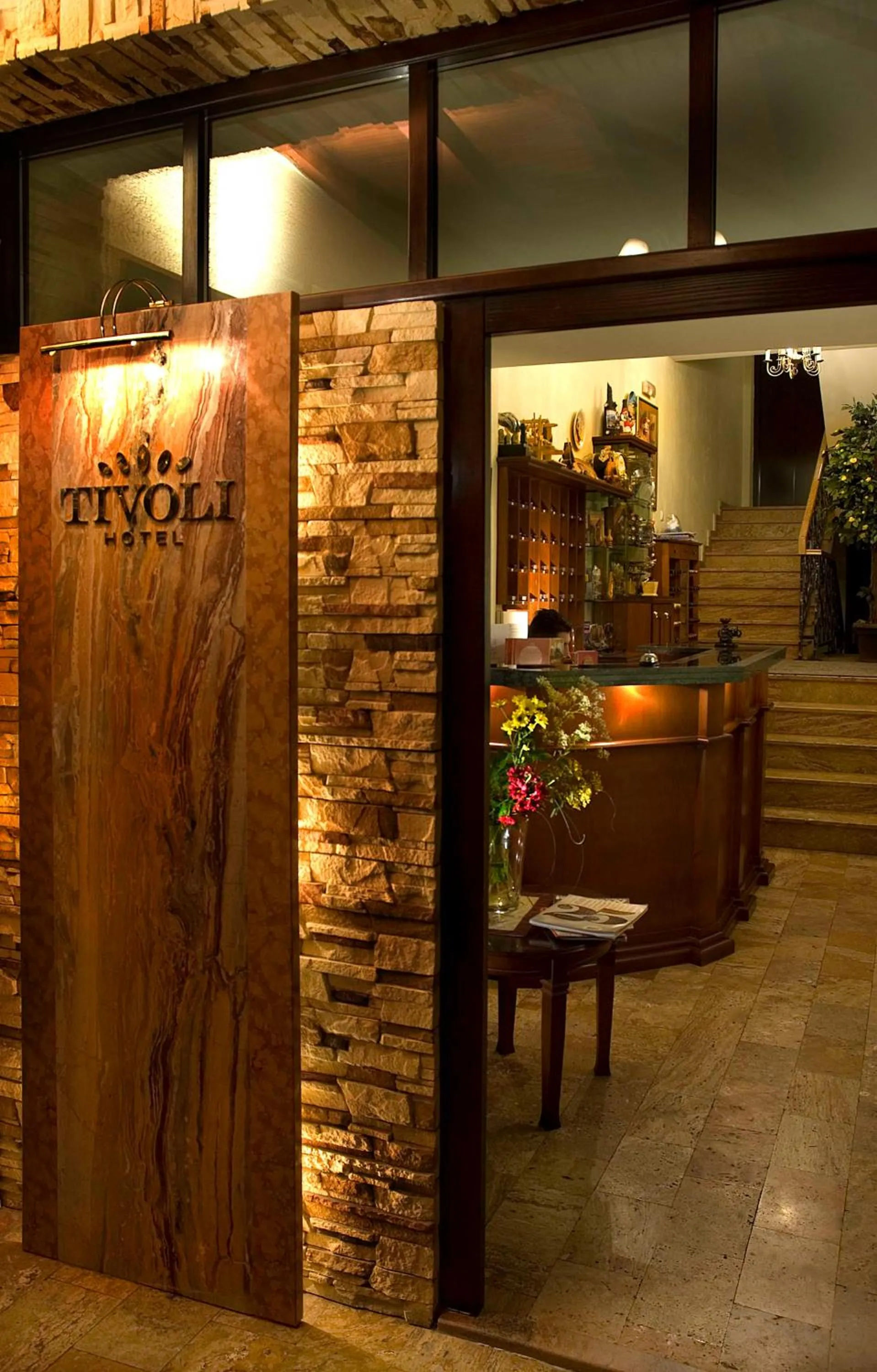 Lobby or reception in Hotel Tivoli