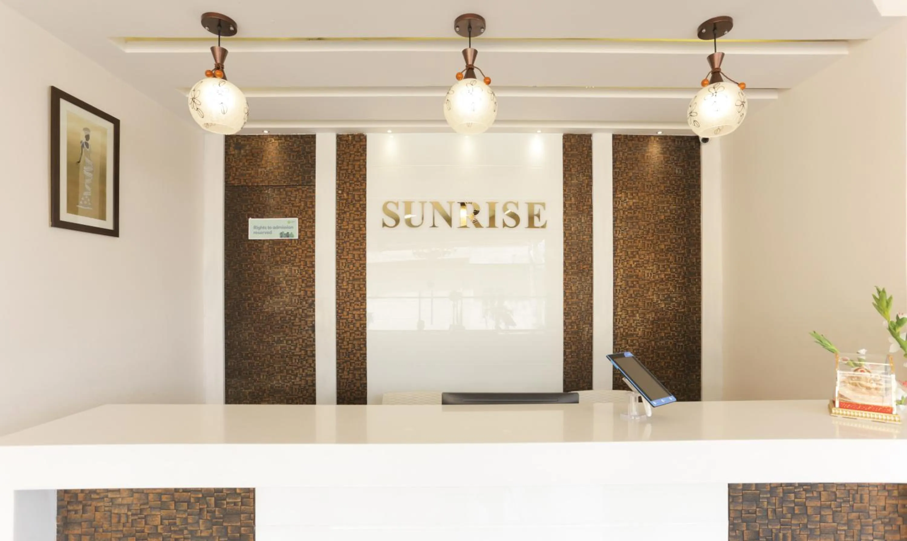 Lobby or reception in Treebo Sunrise IG Road