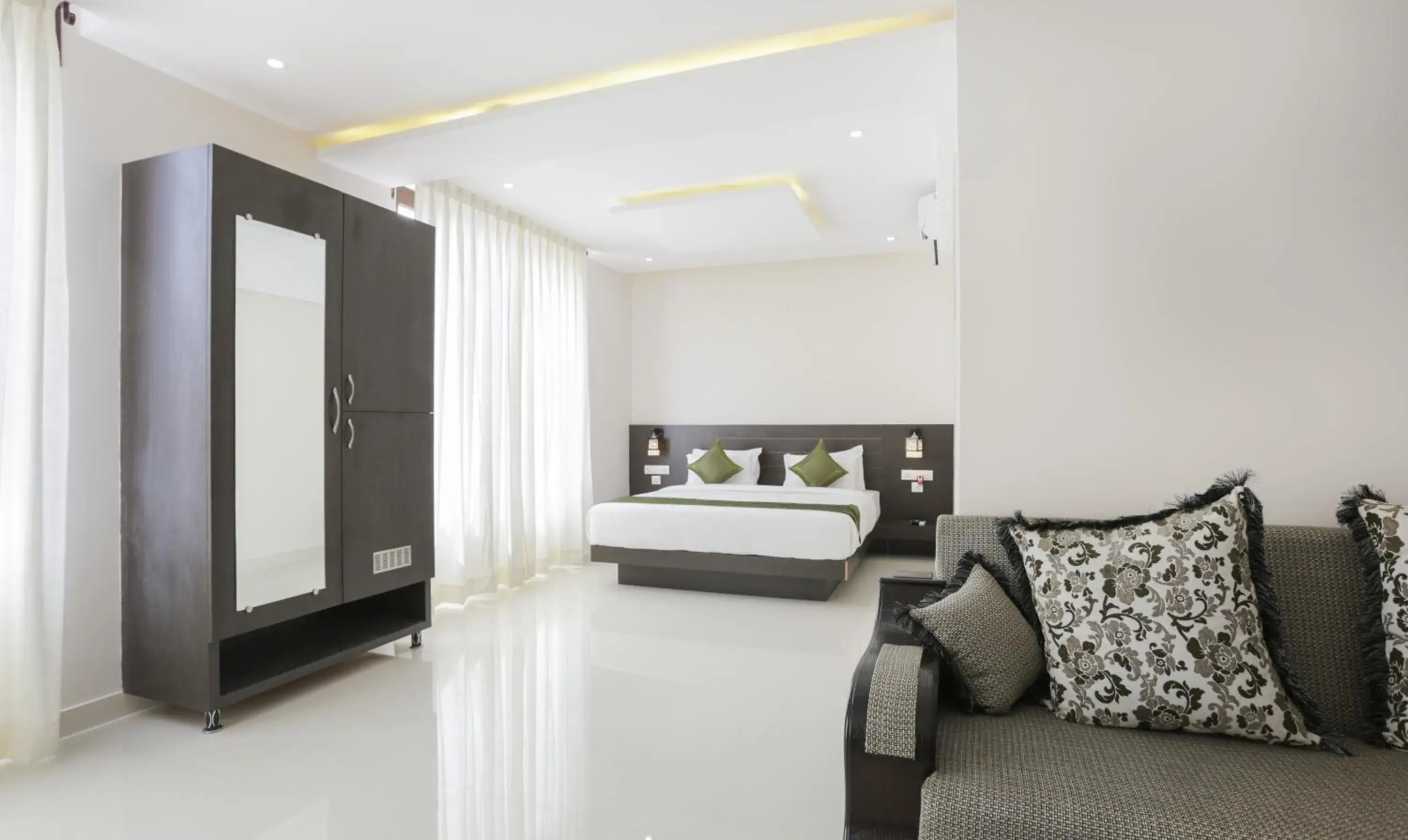 Deluxe Family Room - single occupancy in Treebo Sunrise IG Road Deluxe Family Room - single occupancy in Treebo Sunrise IG Road