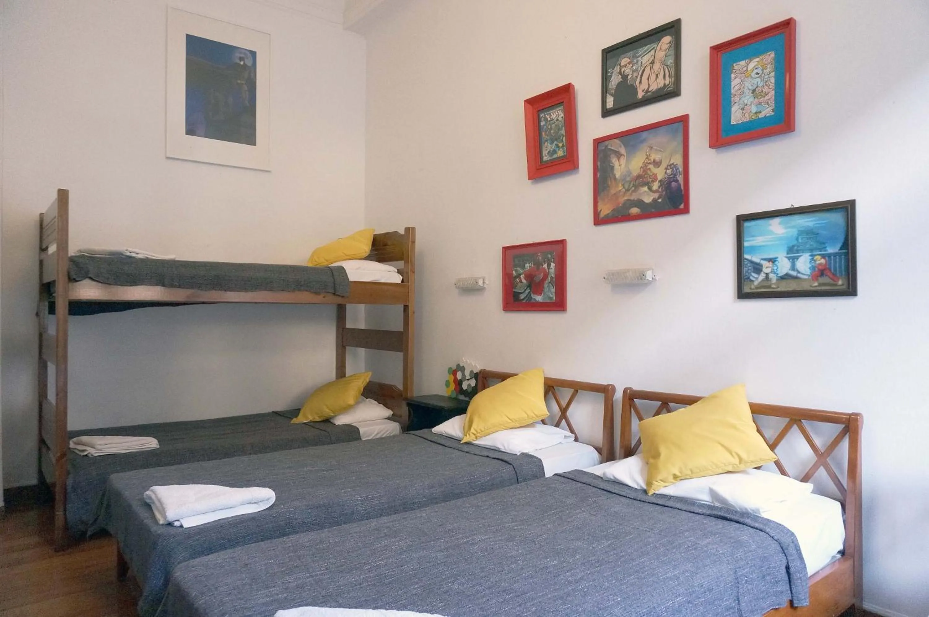 Bedroom, Bed in Dioskouros Hostel