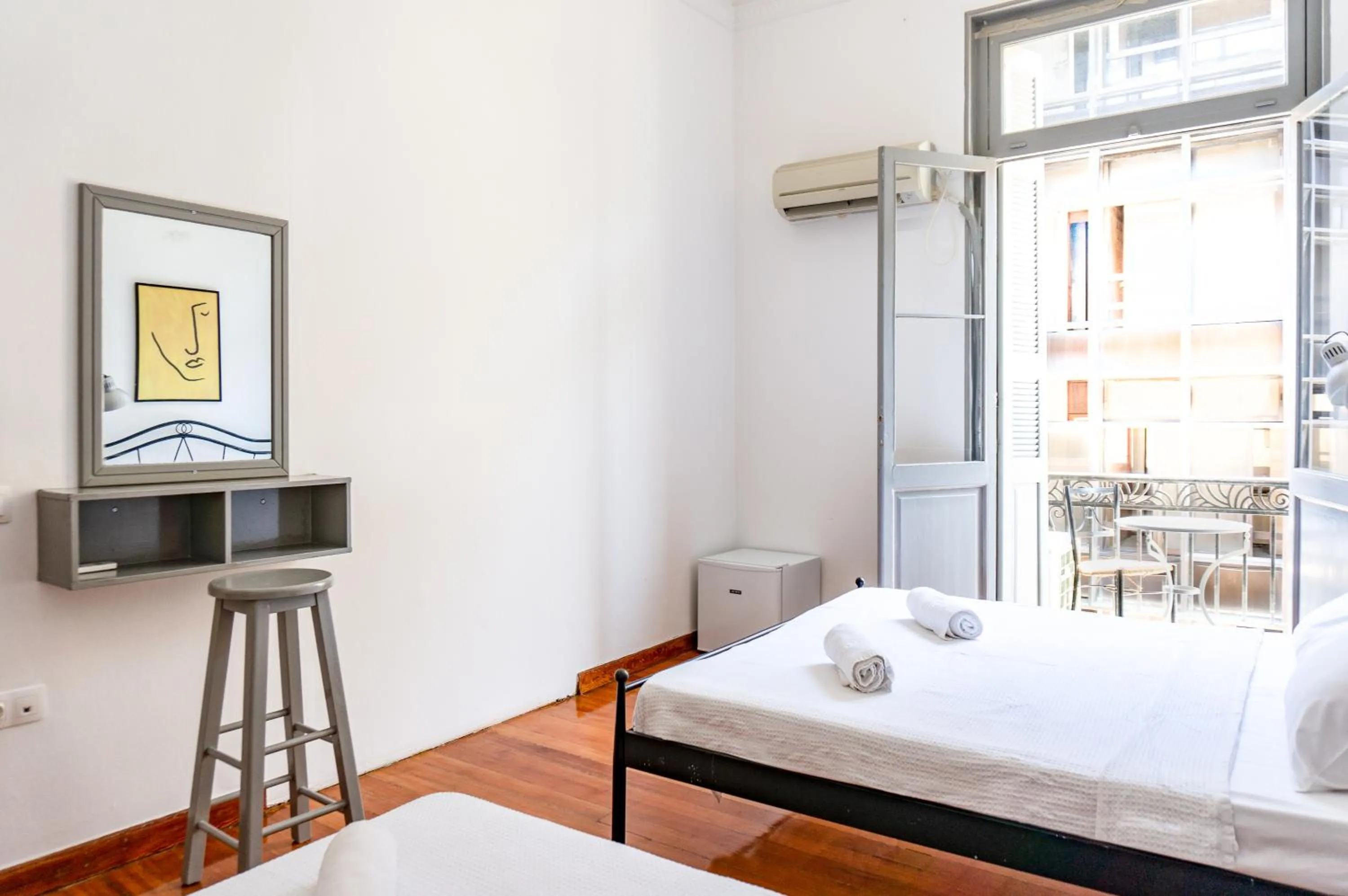 Bed in Dioskouros Hostel