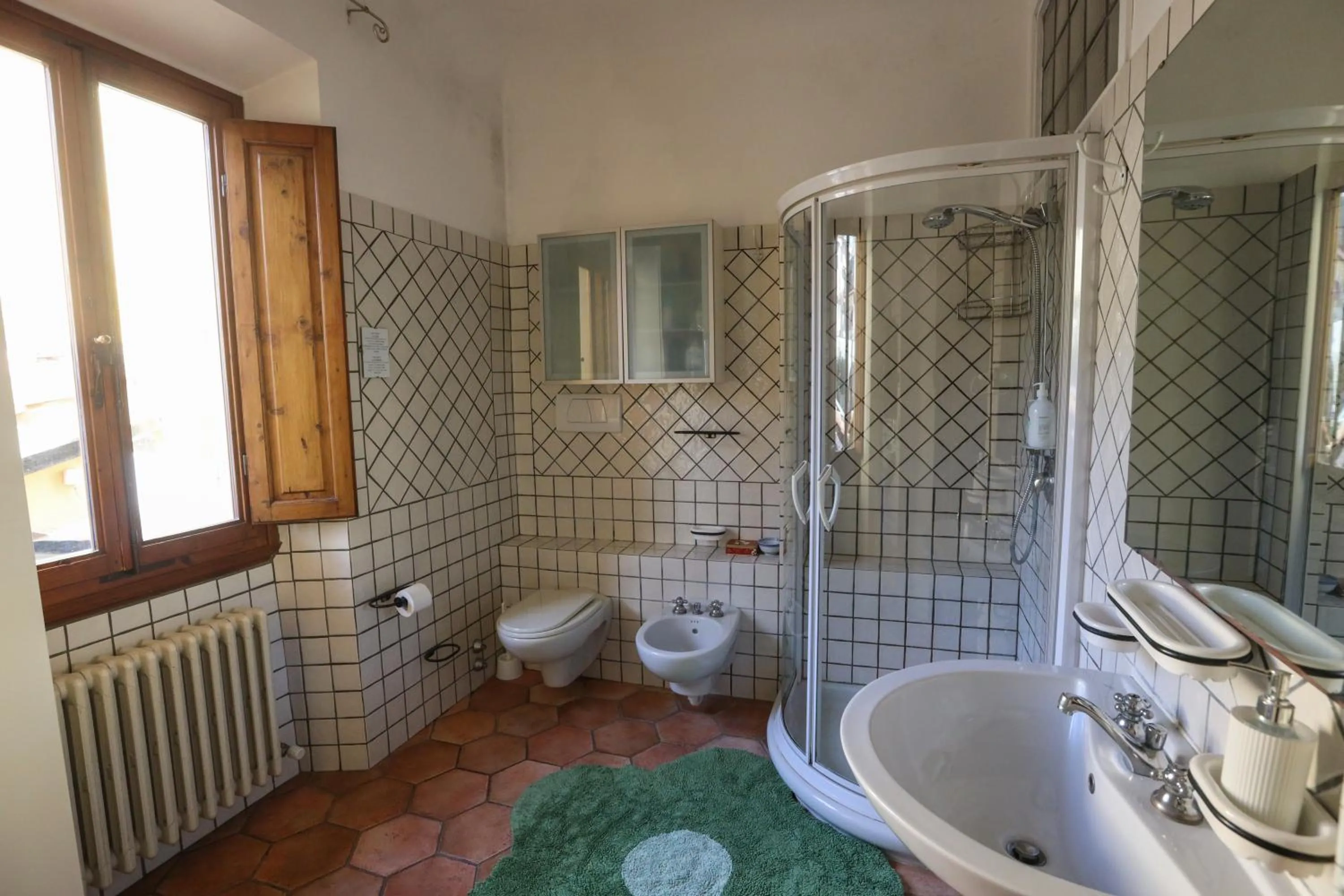 Bathroom in B&B "La Pieve" - Locanda per Viandanti