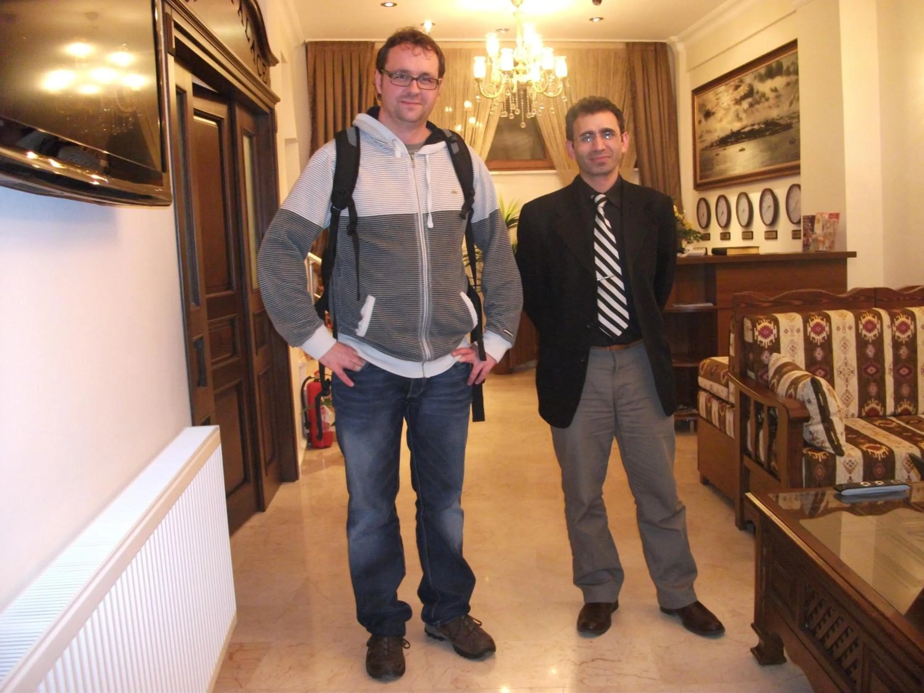 People in Sultan Palace Hotel