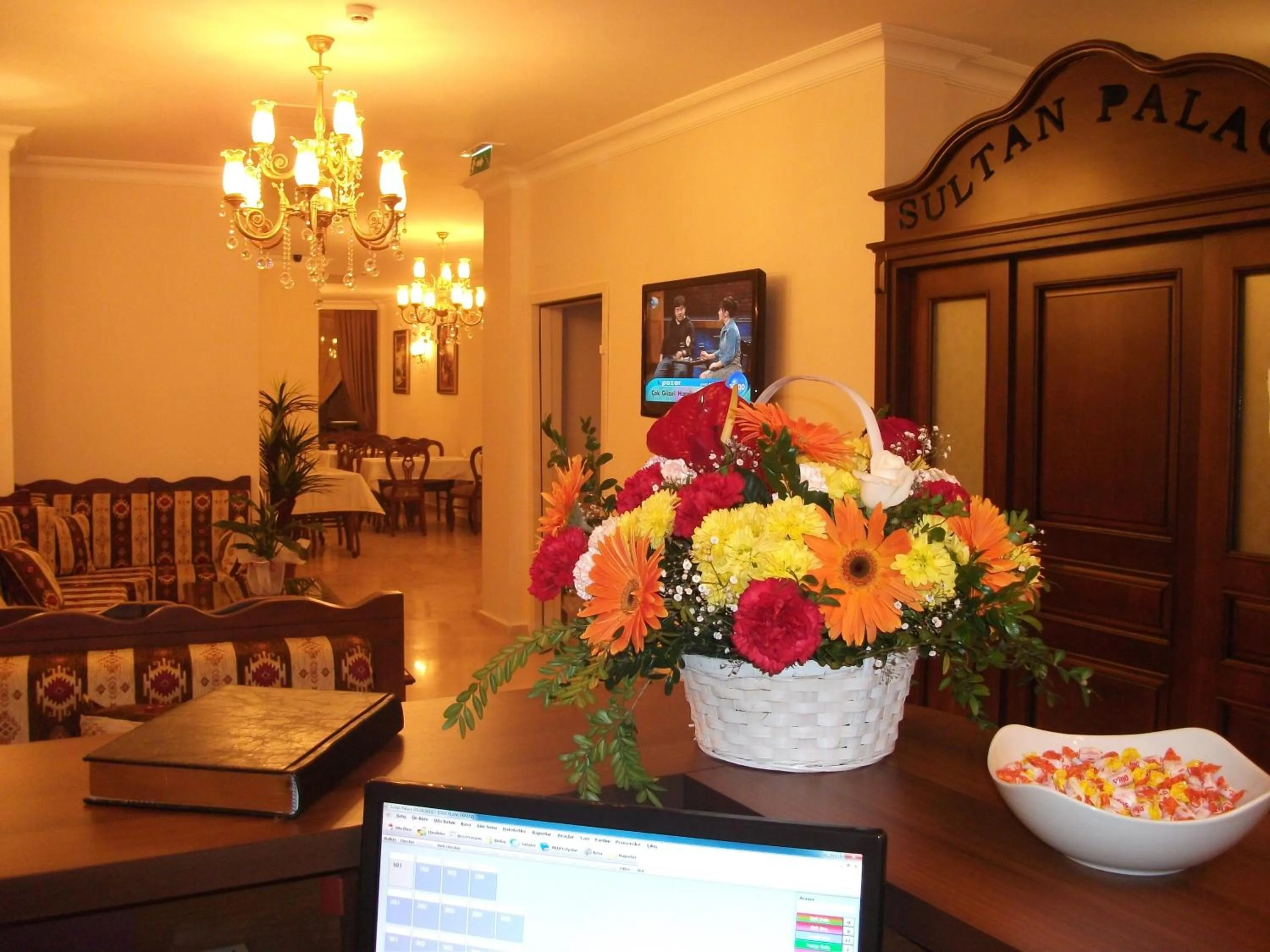 Lobby or reception in Sultan Palace Hotel