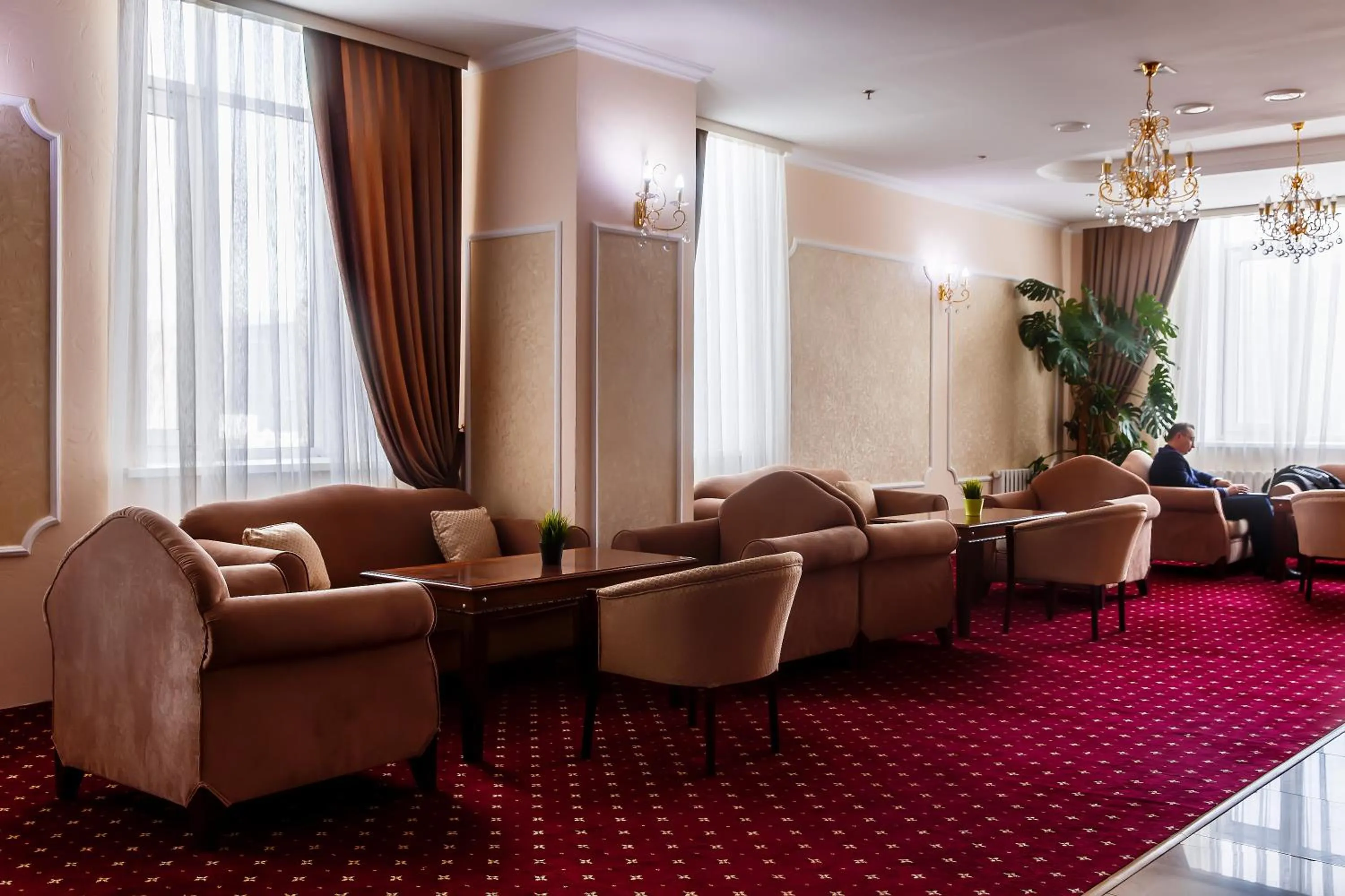 Lobby or reception in Tengri Hotel