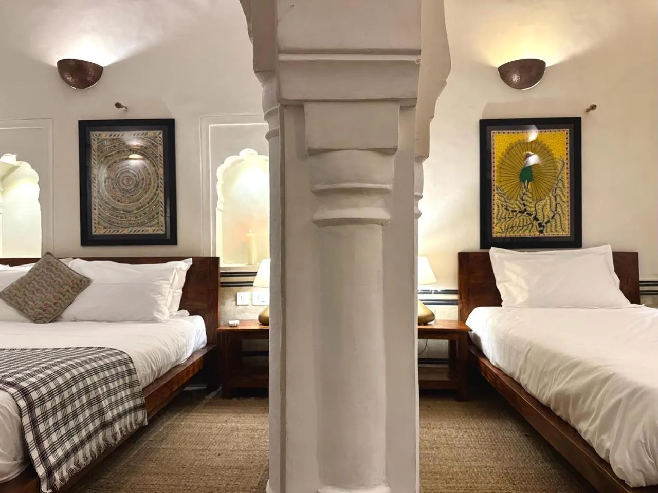 Bed in Mandawa Kothi