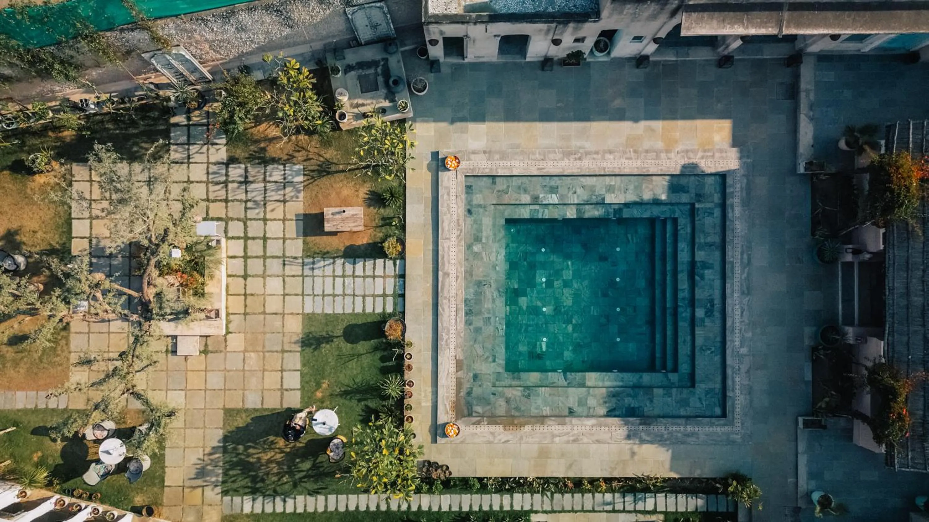 Garden in Mandawa Kothi
