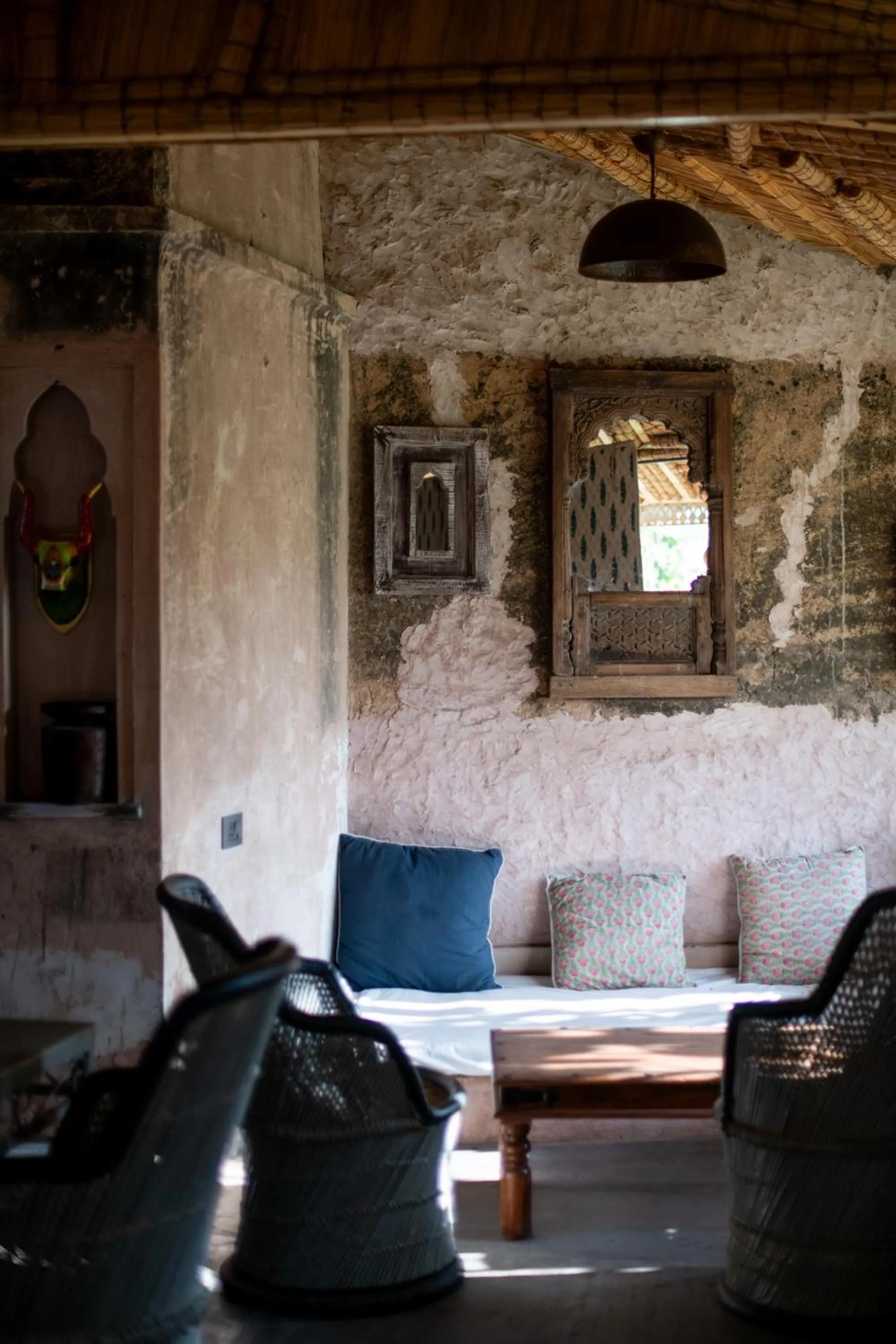 Seating area in Mandawa Kothi