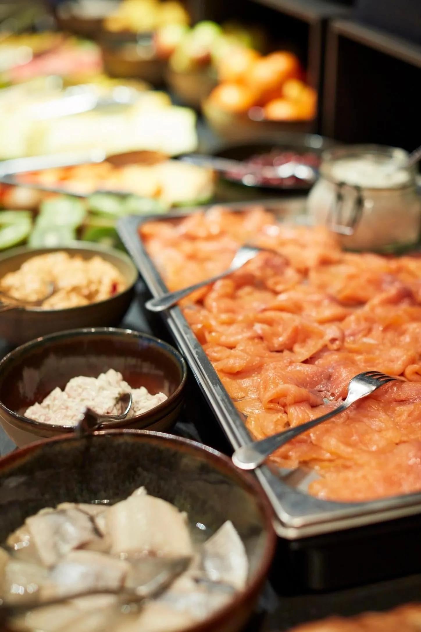 Buffet breakfast in Hotel Nelson