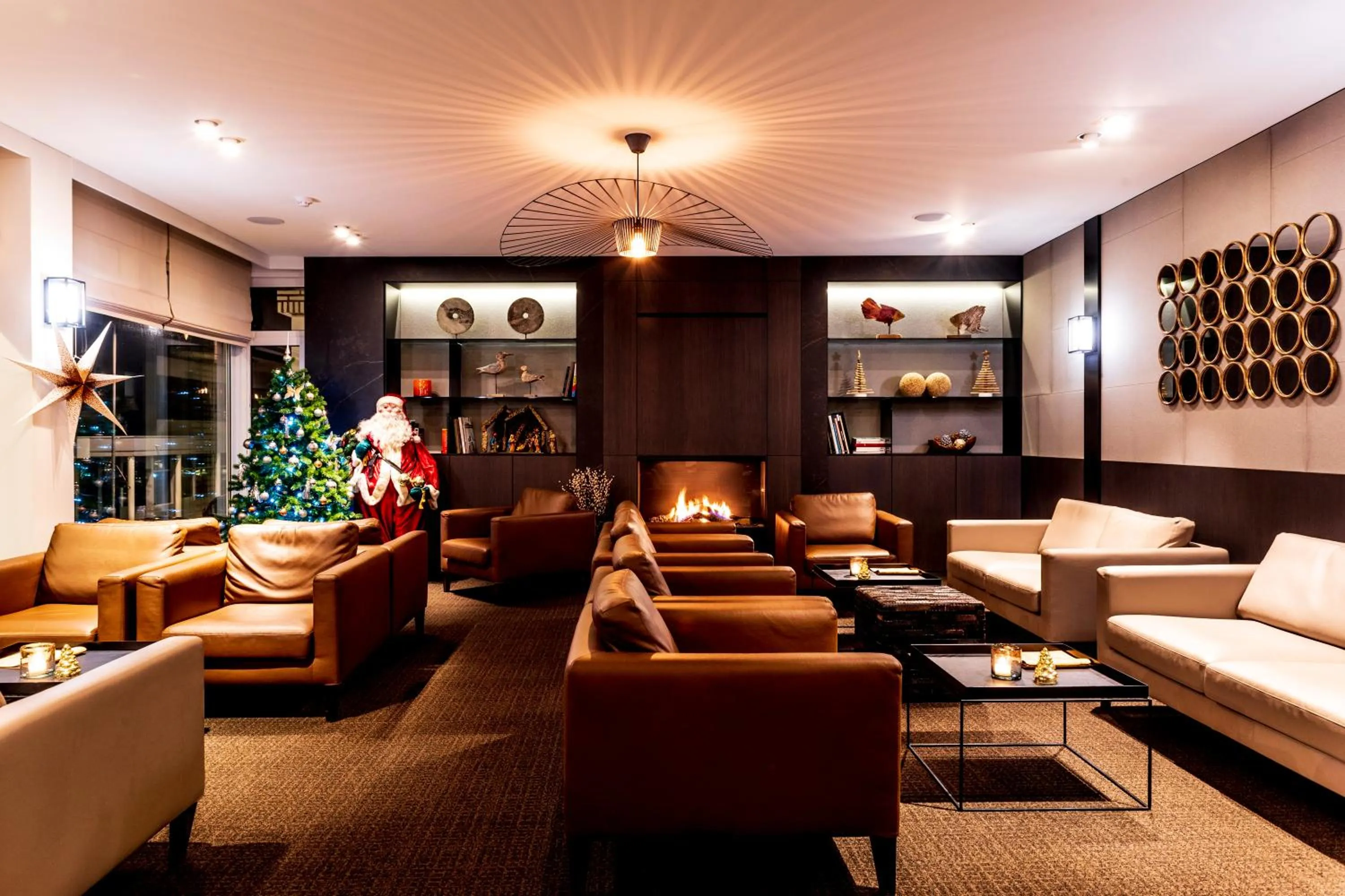 Seating area in Hotel Nelson