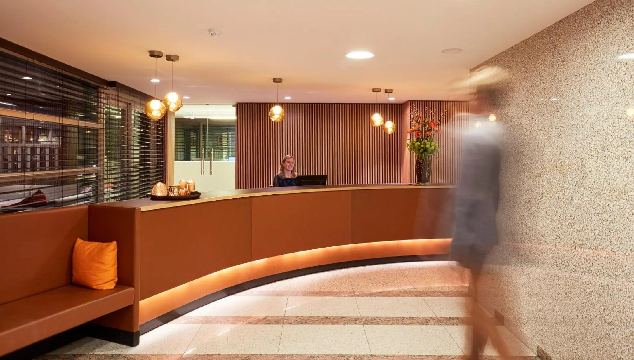 Lobby or reception in Hotel Nelson