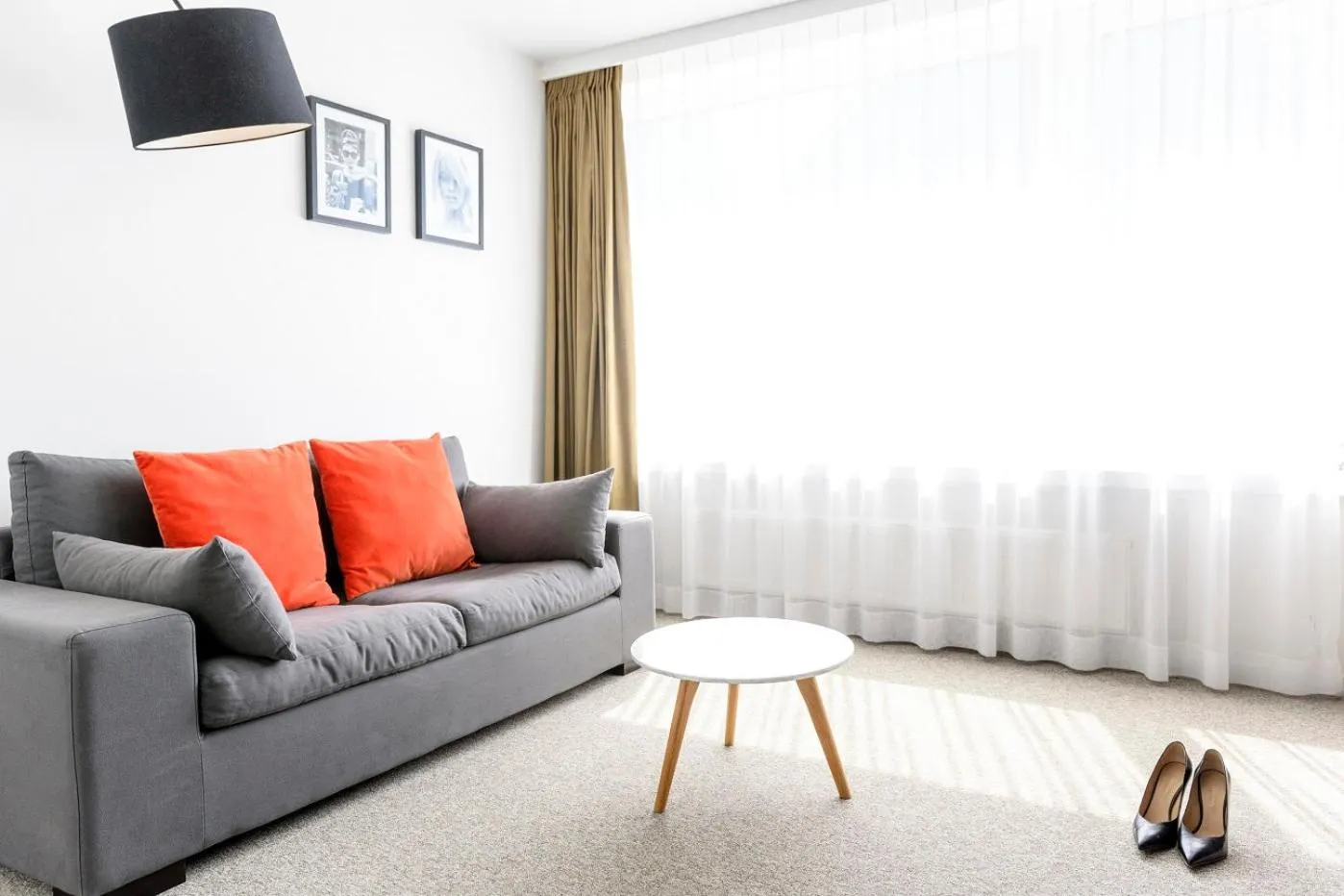 Seating area in Hotel Nelson