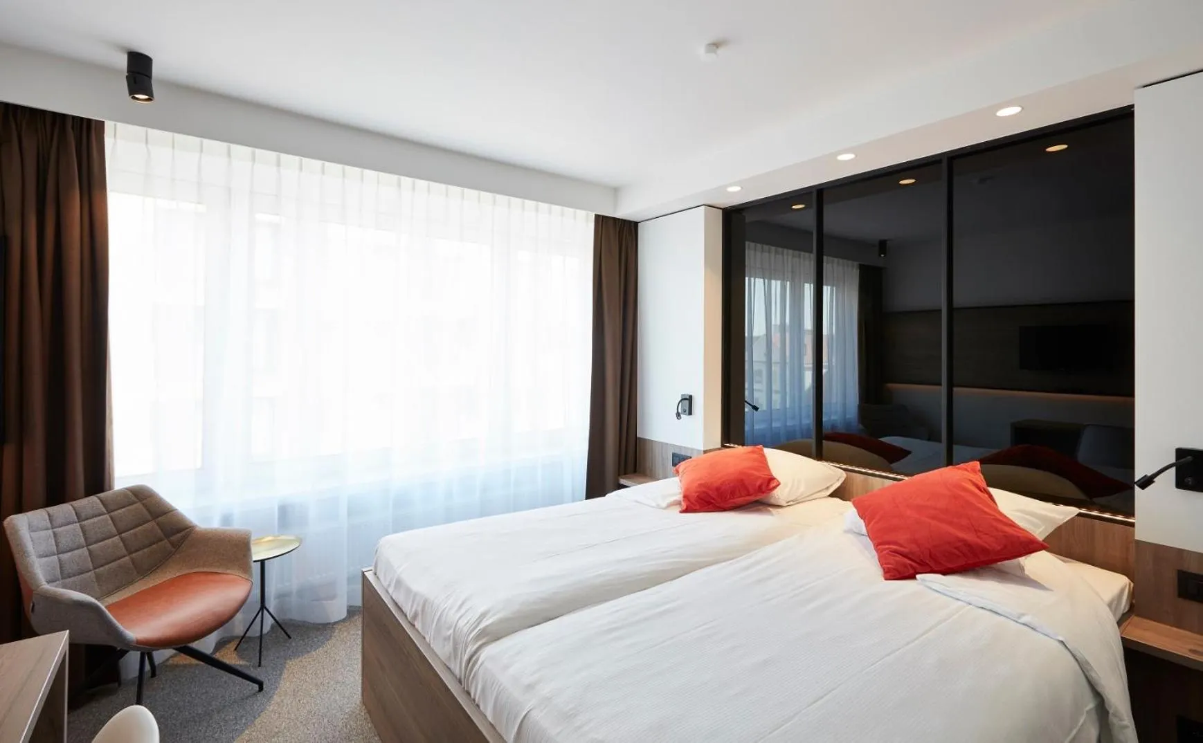 Bedroom, Bed in Hotel Nelson