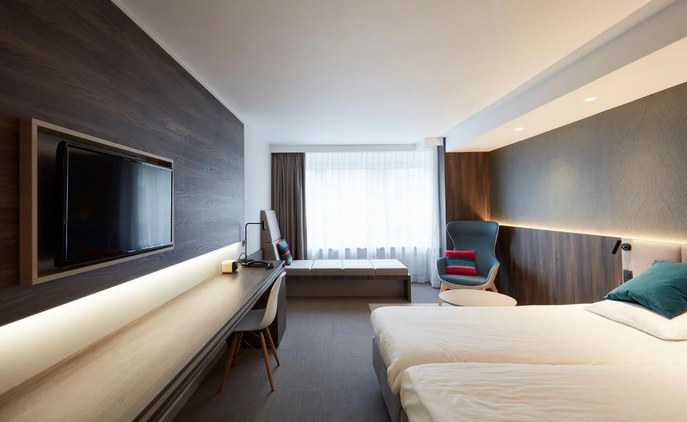 Bedroom, Bed in Hotel Nelson