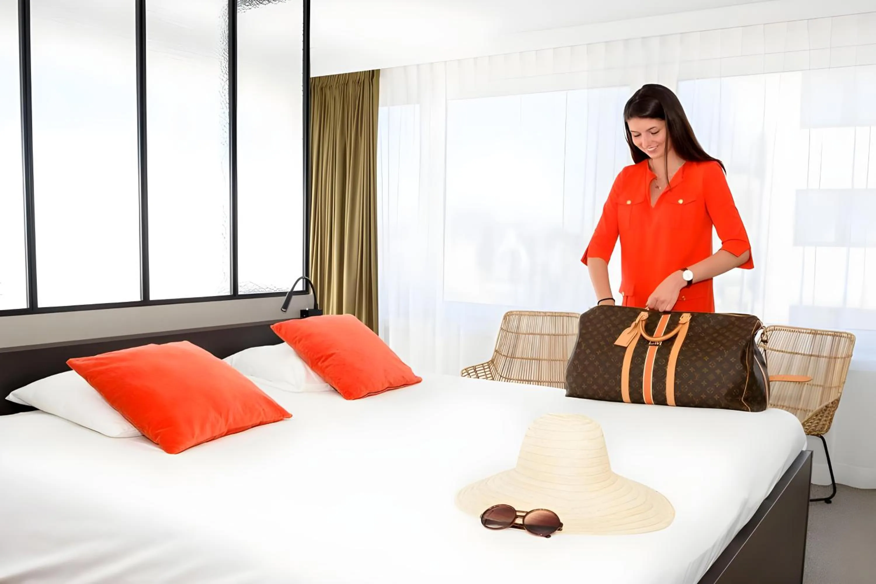 Bedroom, Bed in Hotel Nelson