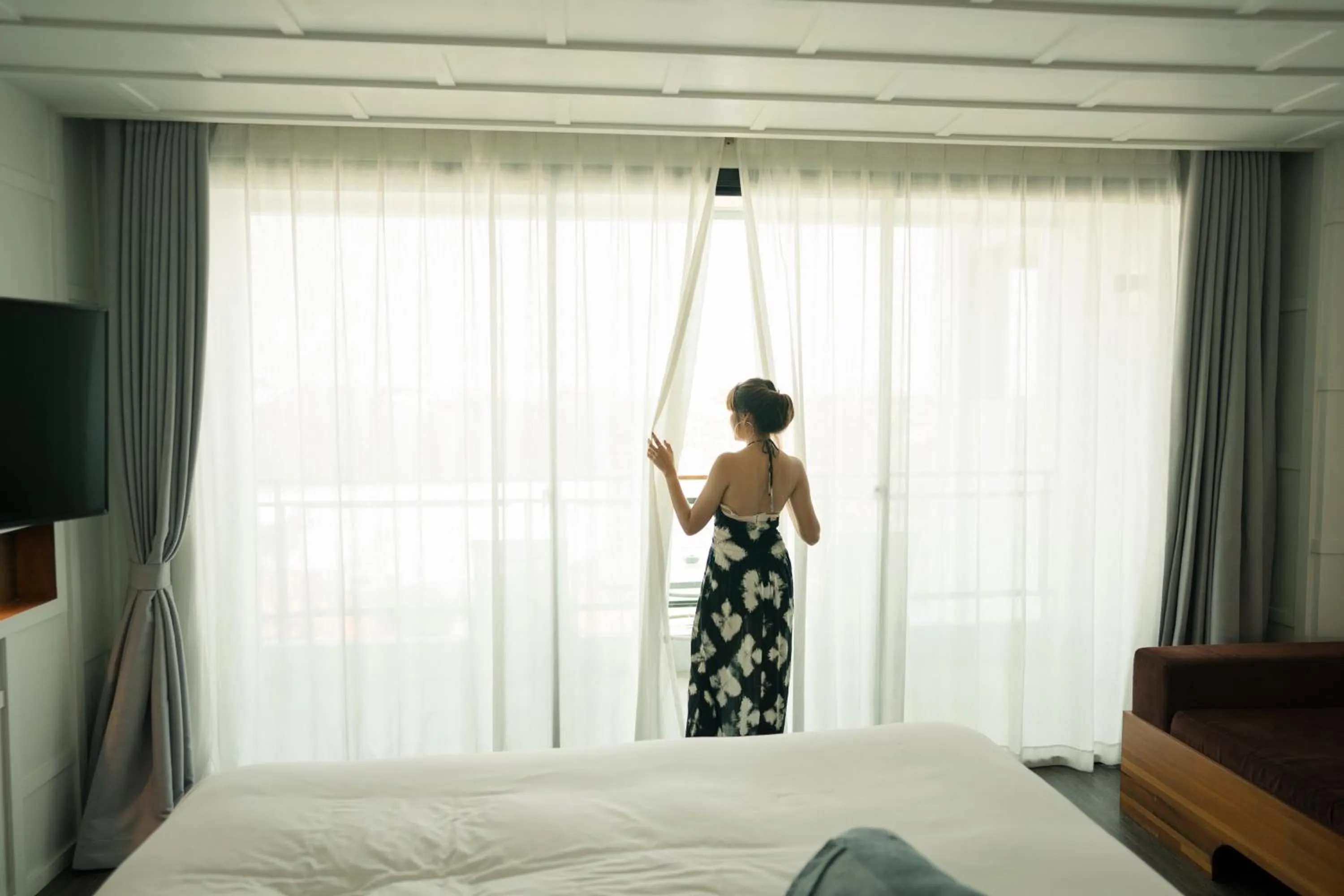 People, Bed in Whale Hua Hin - SHA Plus