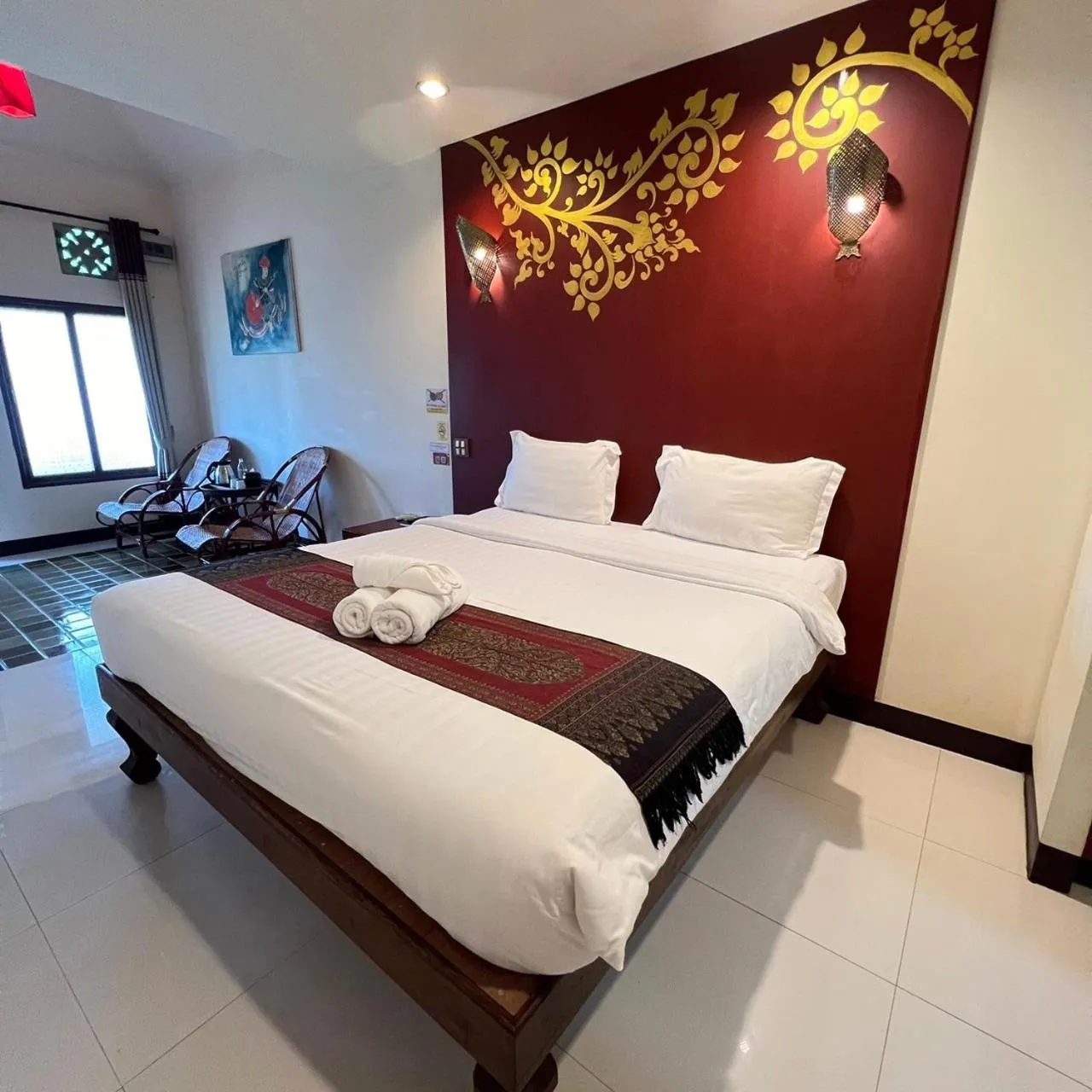 Photo of the whole room, Bed in Sasidara Resort Nan