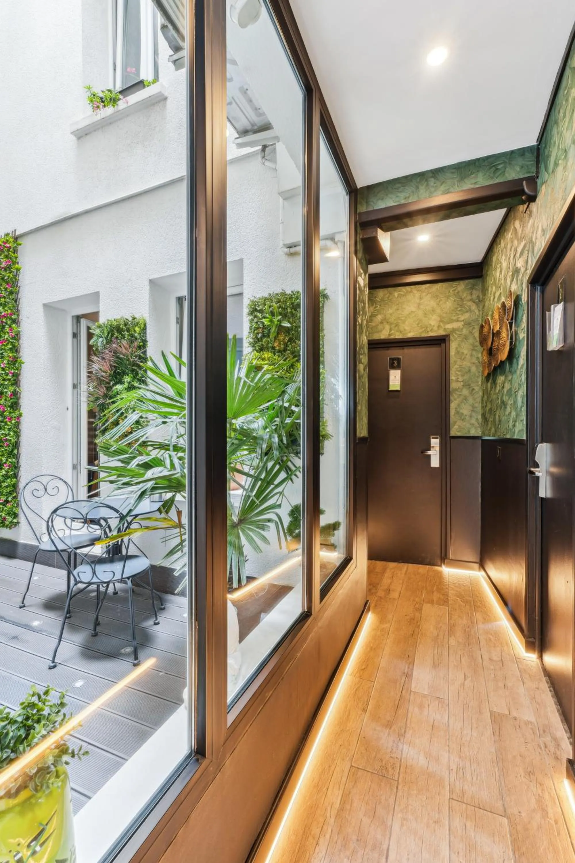 Garden in Résidence AURMAT - Appart - Hôtel - Boulogne - Paris