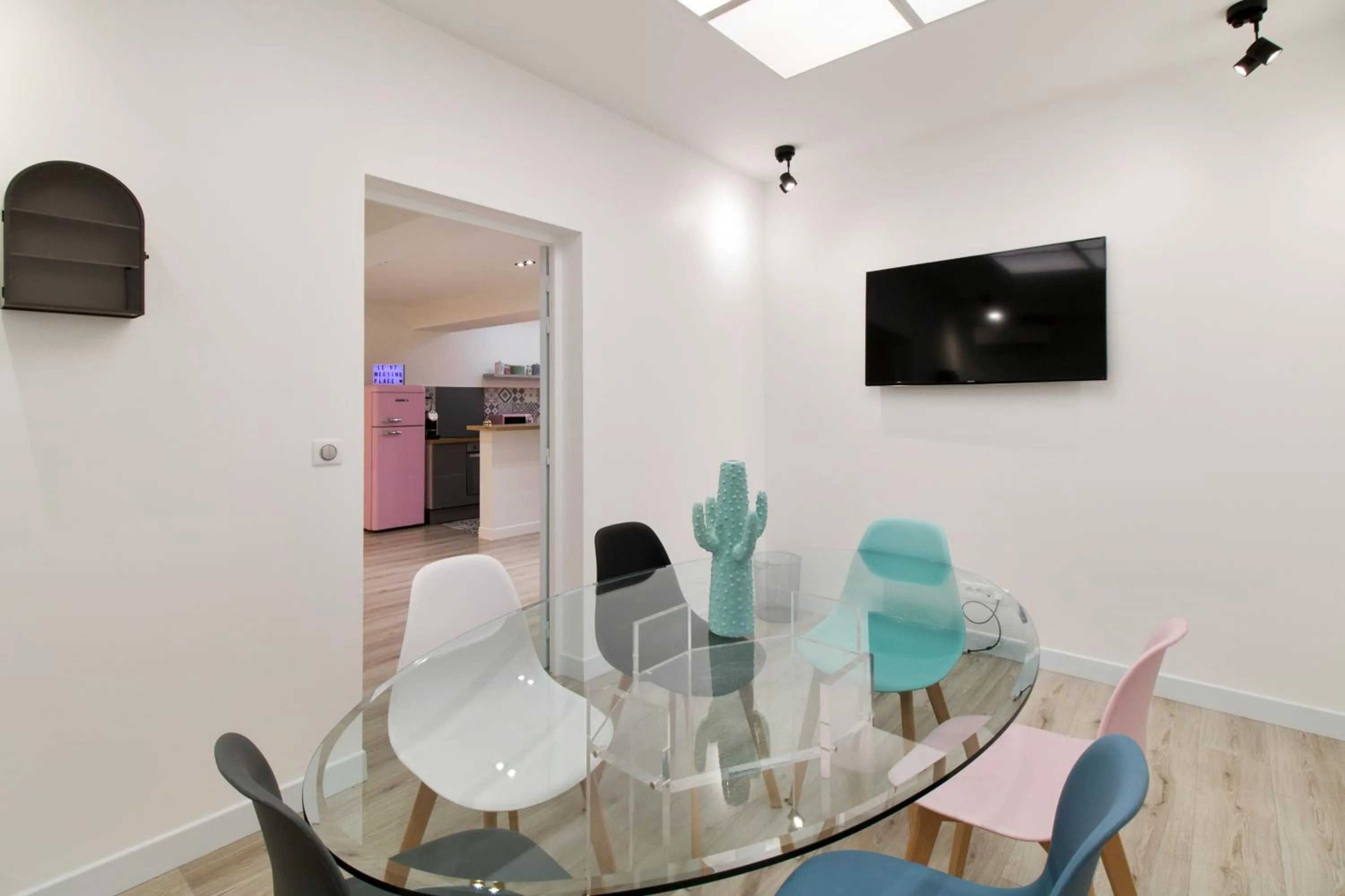 Meeting/conference room in Résidence AURMAT - Appart - Hôtel - Boulogne - Paris