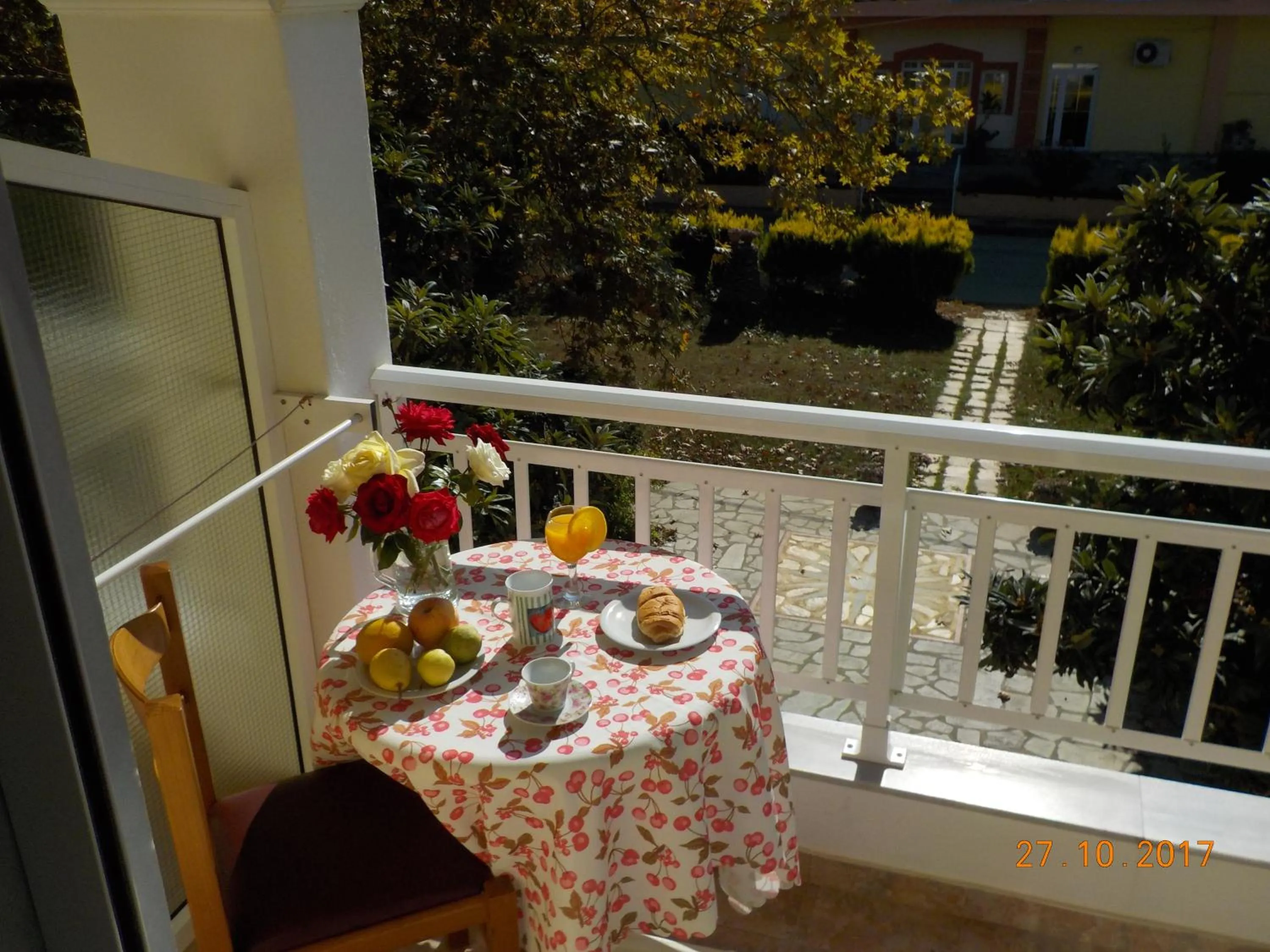 Balcony/Terrace in Estelle Hotel